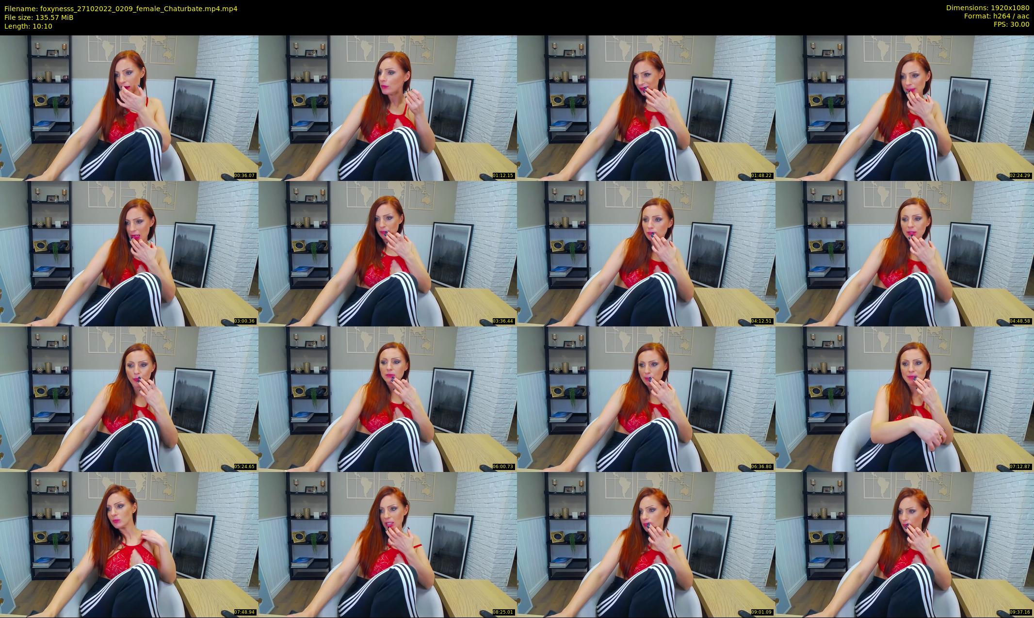 foxynesss — 11 minute Chaturbate female cam show recording, 1080p, Oct 27, 2022