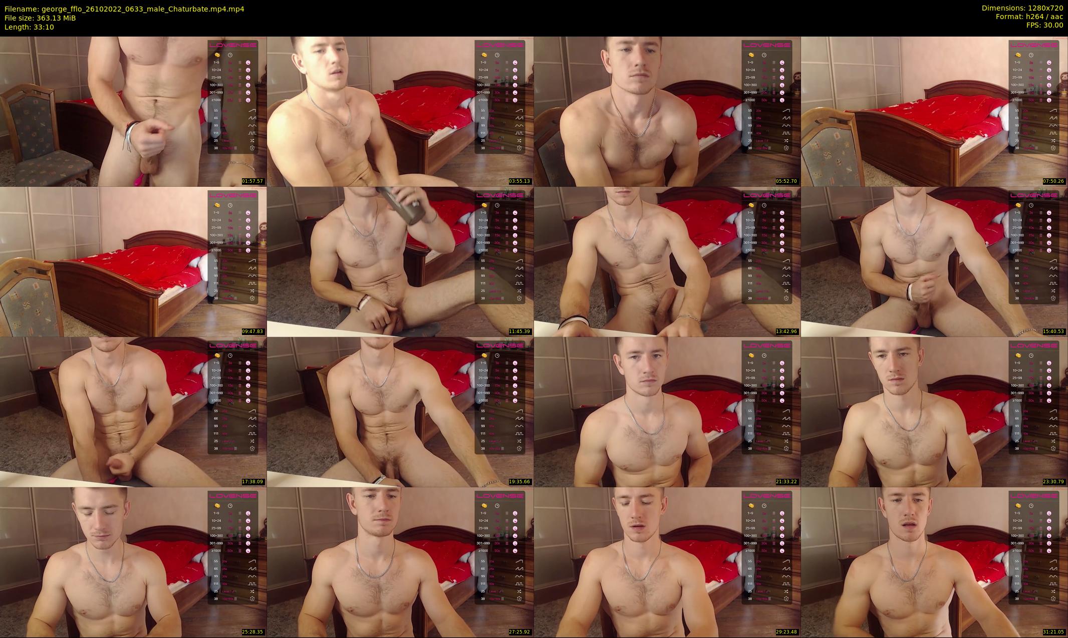 george_fflo — 34 minute Chaturbate male cam show recording, 720p, Oct 26, 2022