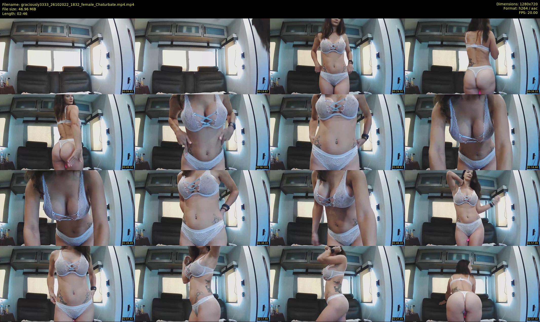 graciously3333 — 3 minute Chaturbate female cam show recording, 720p, Oct 26, 2022
