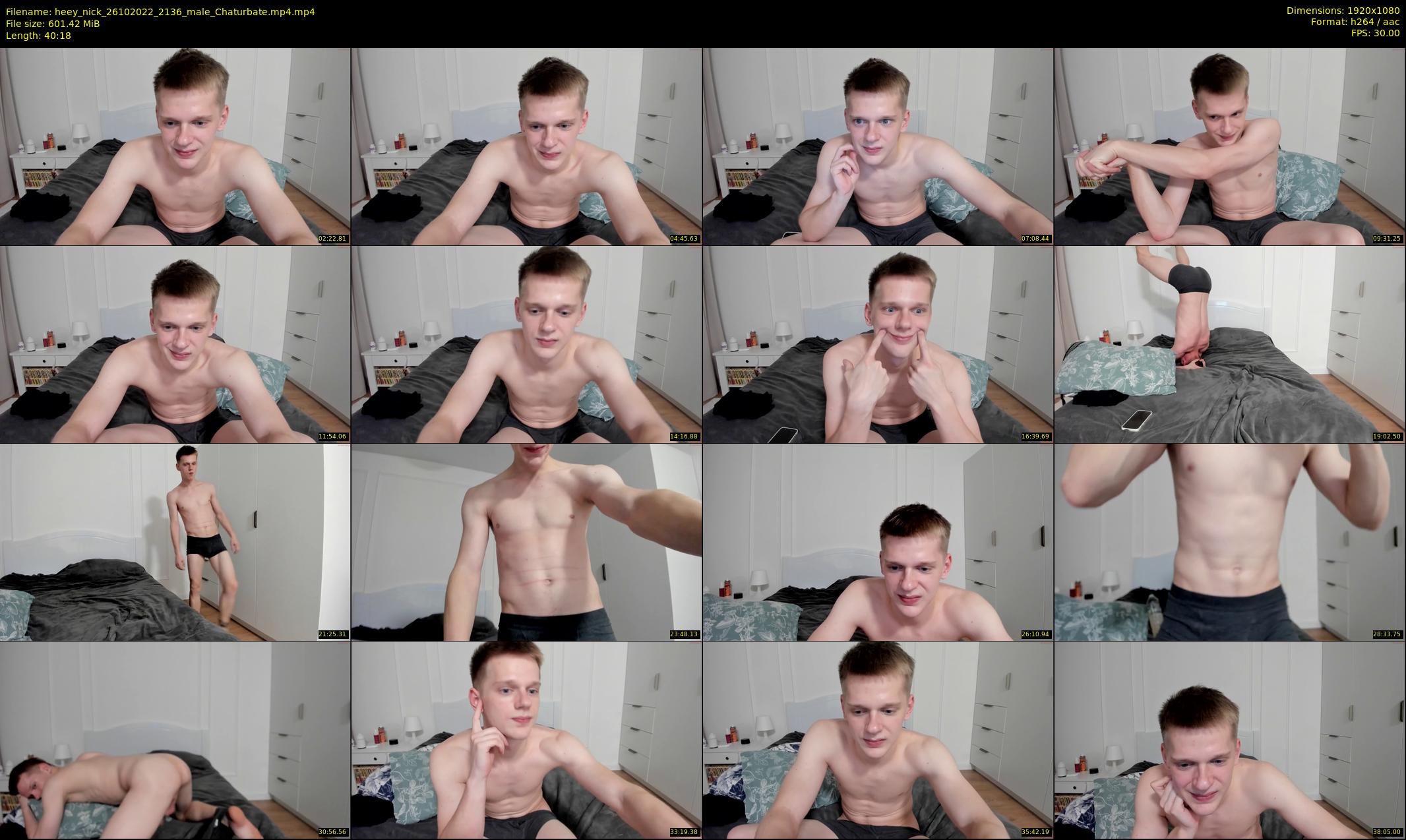heey_nick — 41 minute Chaturbate male cam show recording, 1080p, Oct 26, 2022