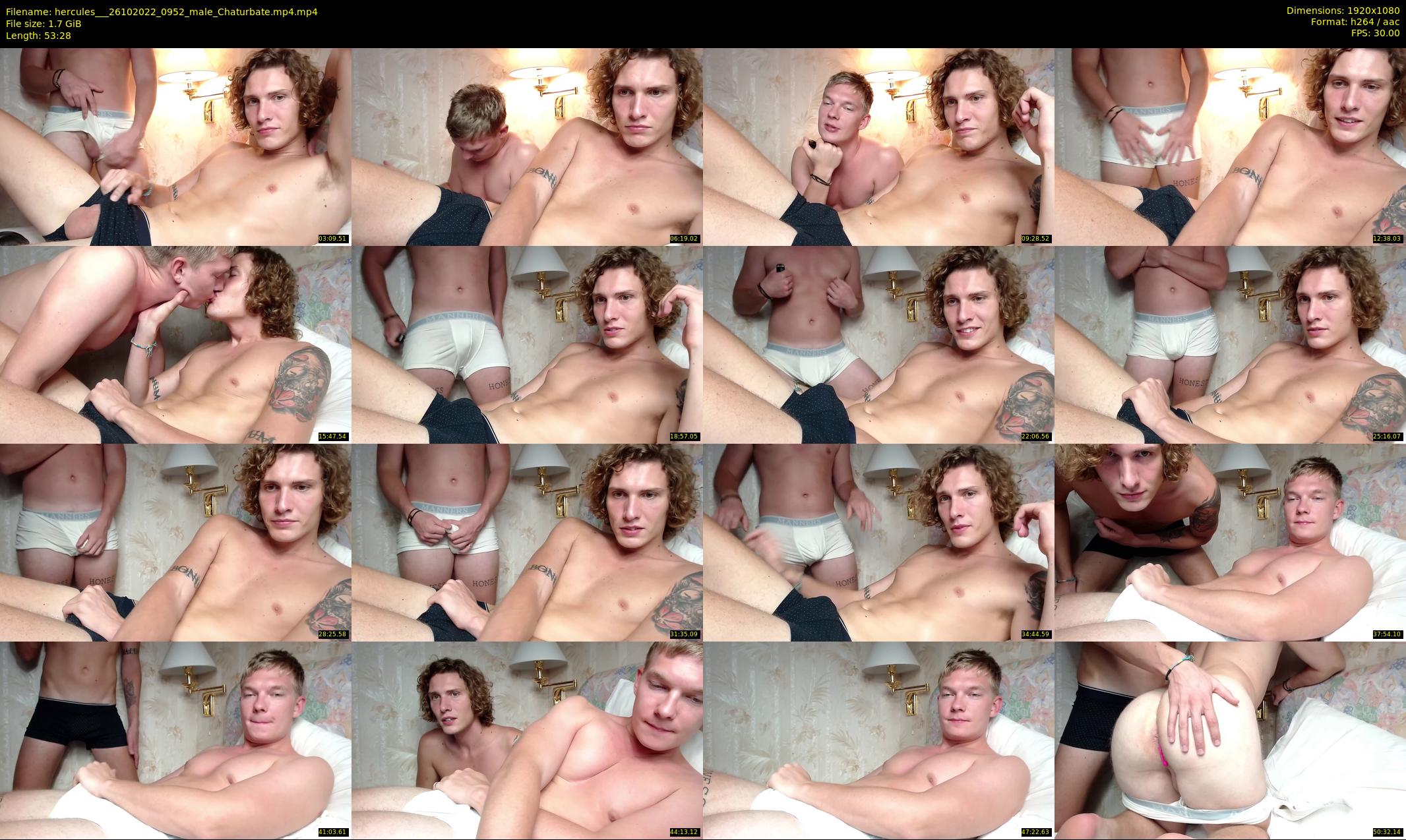 hercules__ — 54 minute Chaturbate male cam show recording, 1080p, Oct 26, 2022