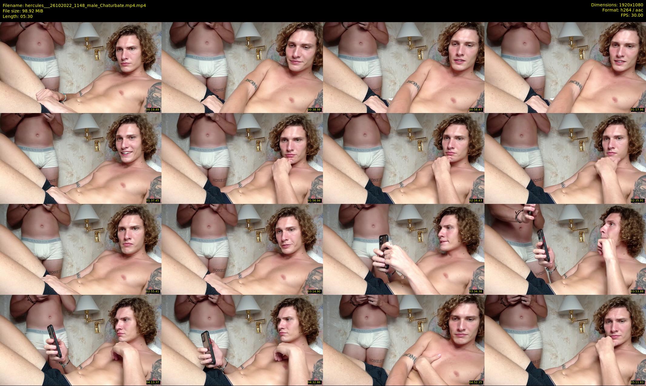 hercules__ — 6 minute Chaturbate male cam show recording, 1080p, Oct 26, 2022