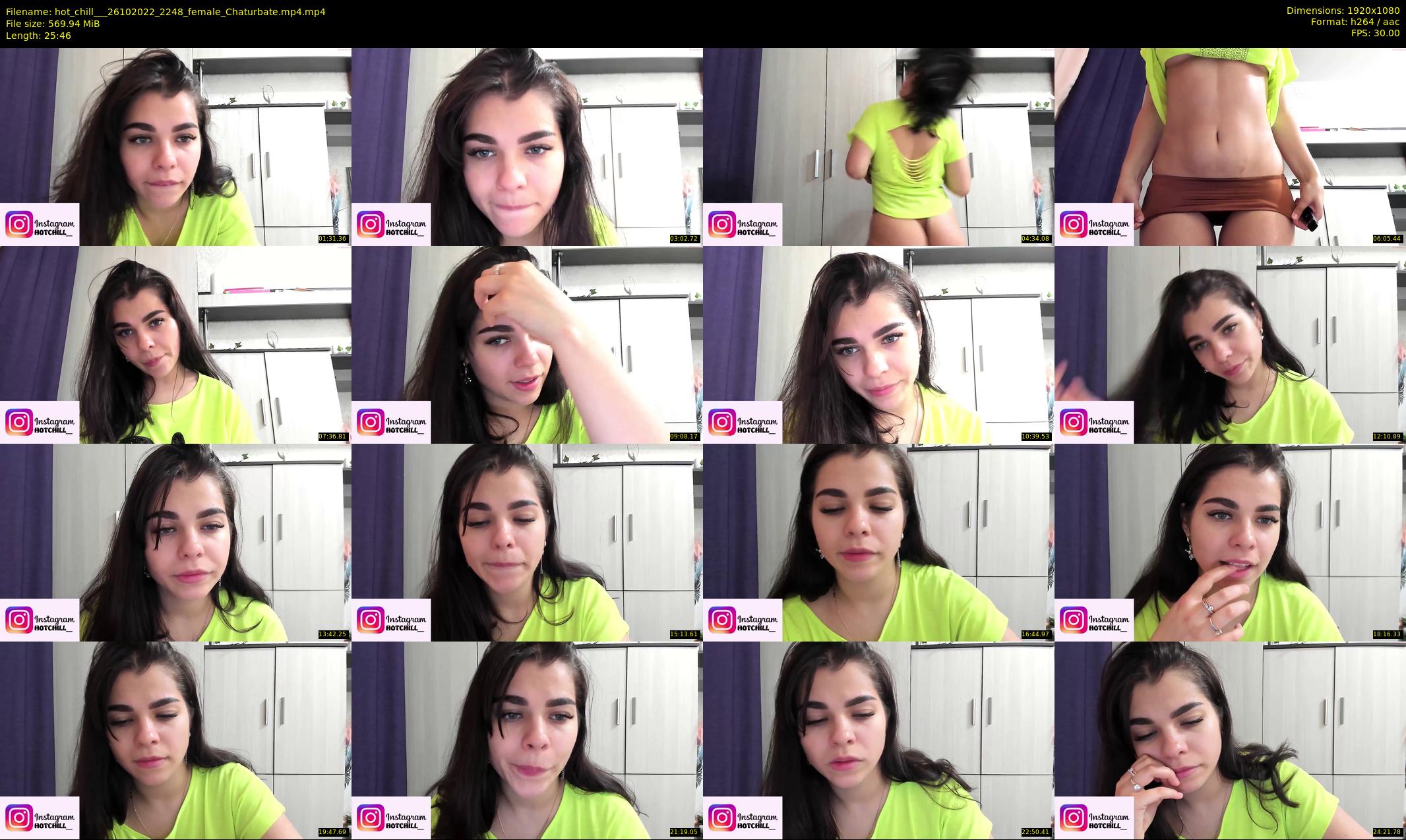 hot_chill__ — 26 minute Chaturbate female cam show recording, 1080p, Oct 26, 2022