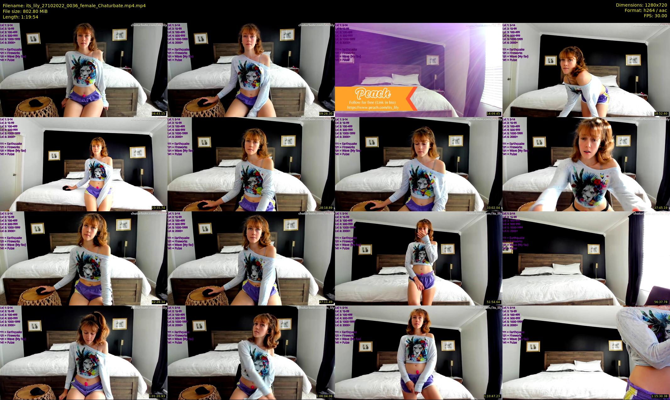 its_lily — 80 minute Chaturbate female cam show recording, 720p, Oct 27, 2022
