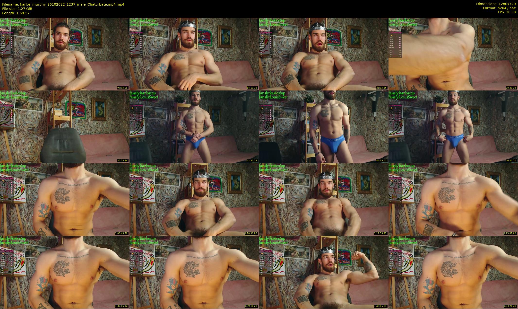 karlos_murphy — 120 minute Chaturbate male cam show recording, 720p, Oct 26, 2022
