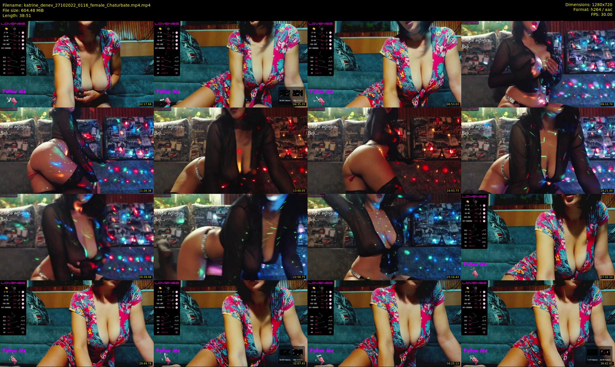 katrine_denev — 39 minute Chaturbate female cam show recording, 720p, Oct 27, 2022