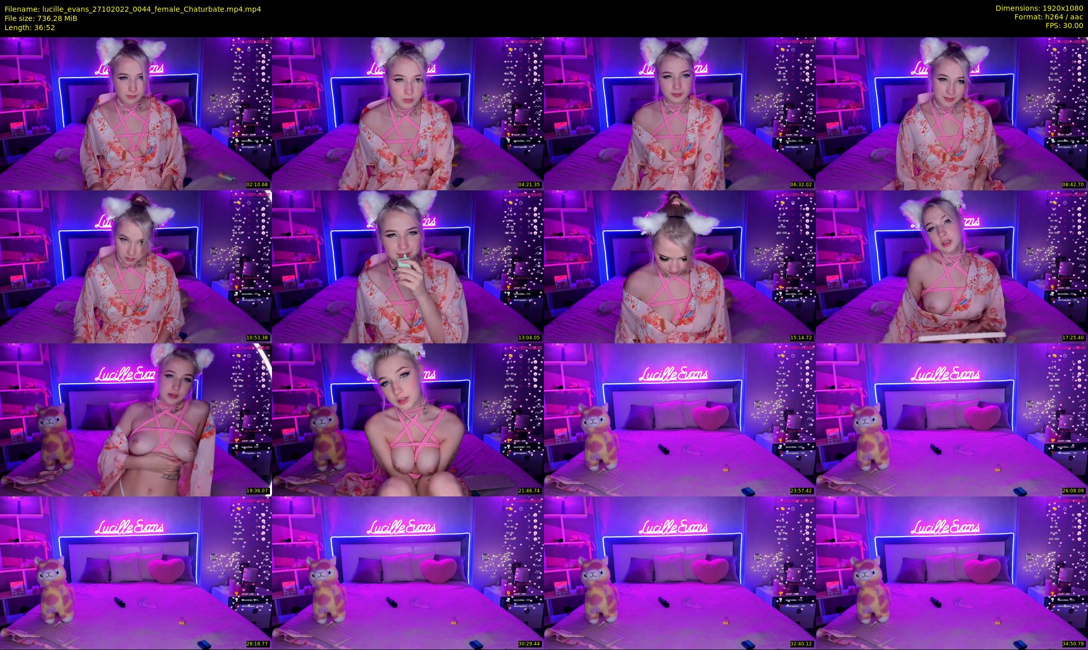 lucille_evans — 37 minute Chaturbate female cam show recording, 1080p, Oct 27, 2022