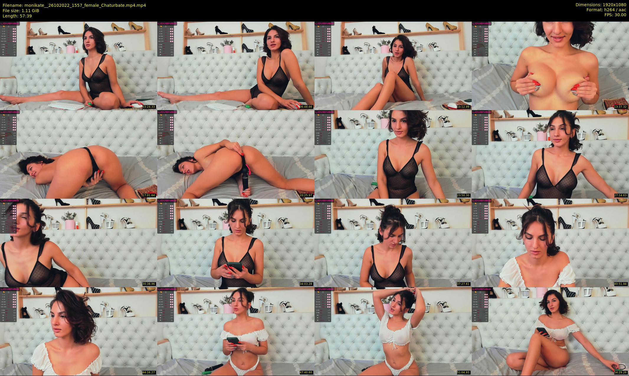 monikate_ — 58 minute Chaturbate couple cam show recording, 1080p, Oct 26, 2022