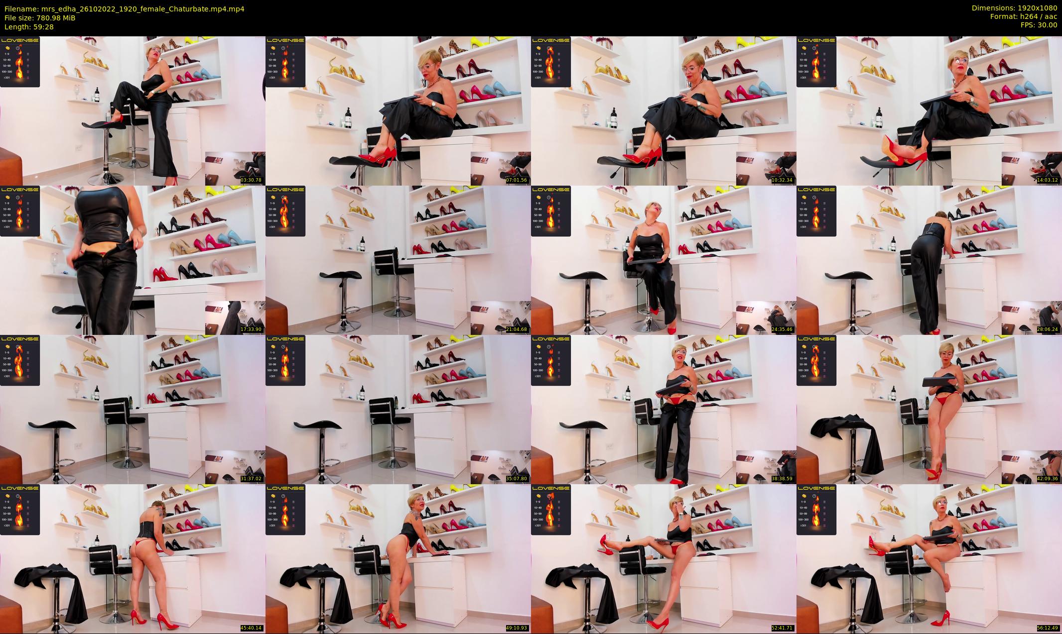 mrs_edha — 60 minute Chaturbate female cam show recording, 1080p, Oct 26, 2022