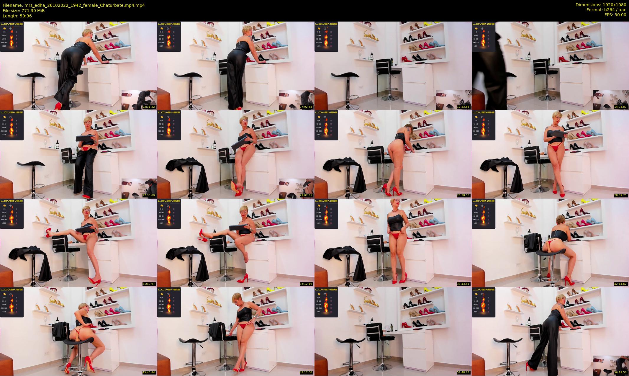 mrs_edha — 60 minute Chaturbate female cam show recording, 1080p, Oct 26, 2022