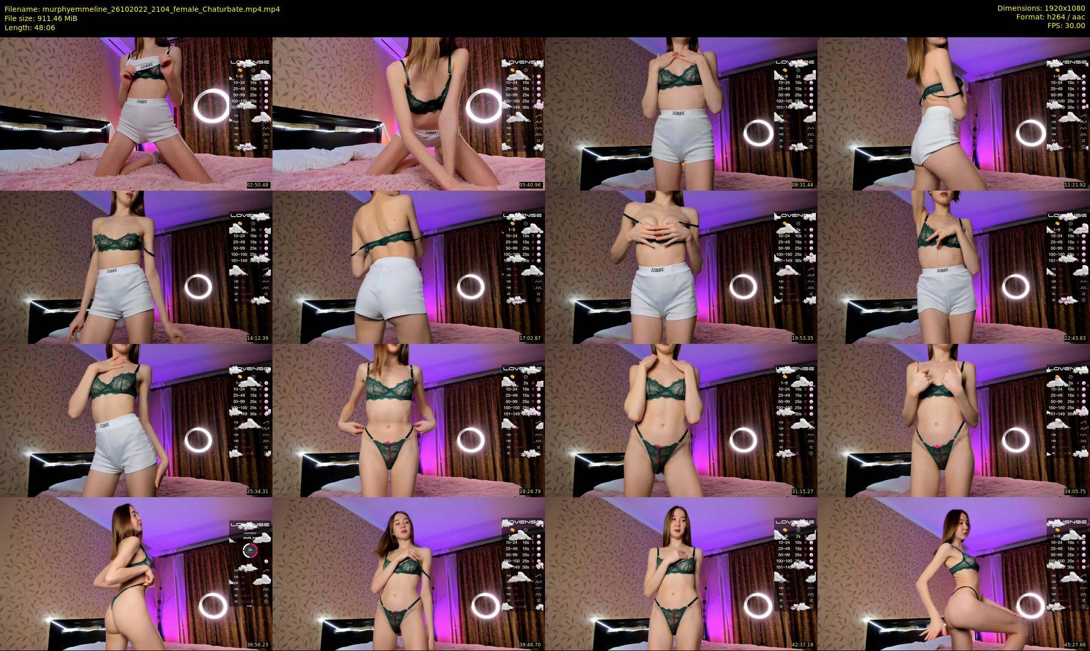 murphyemmeline — 49 minute Chaturbate female cam show recording, 1080p, Oct 26, 2022