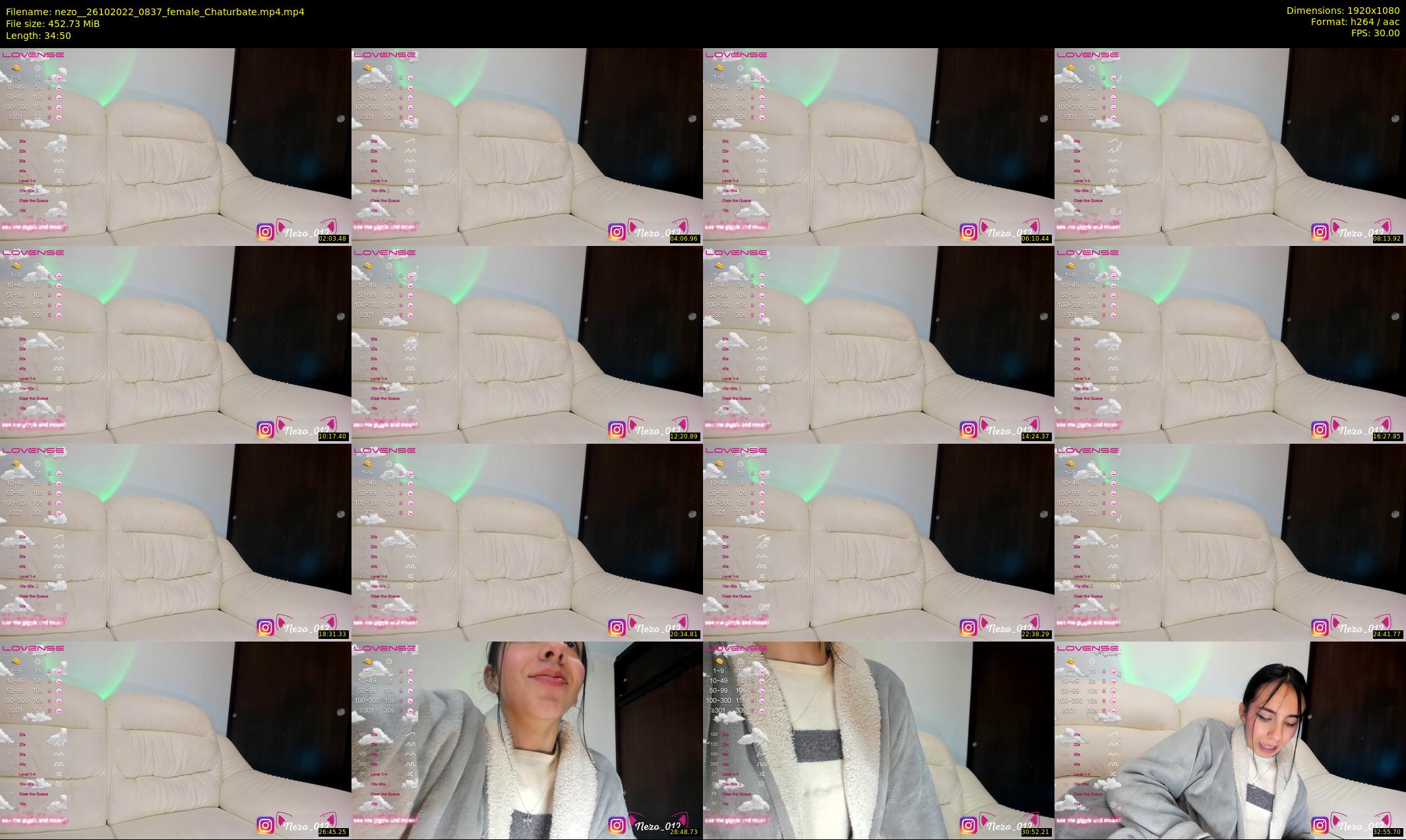 nezo_ — 35 minute Chaturbate female cam show recording, 1080p, Oct 26, 2022