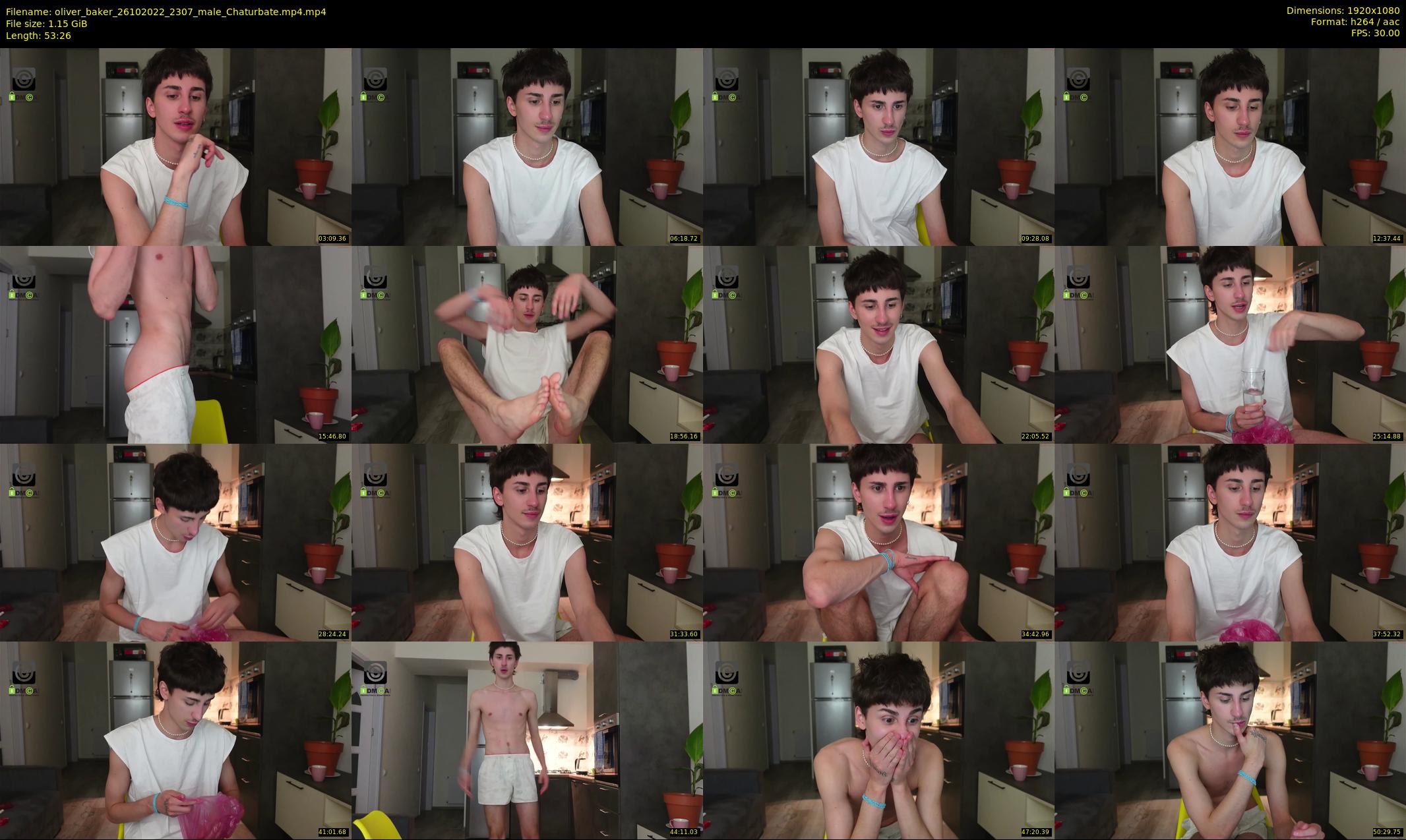 oliver_baker — 54 minute Chaturbate male cam show recording, 1080p, Oct 26, 2022
