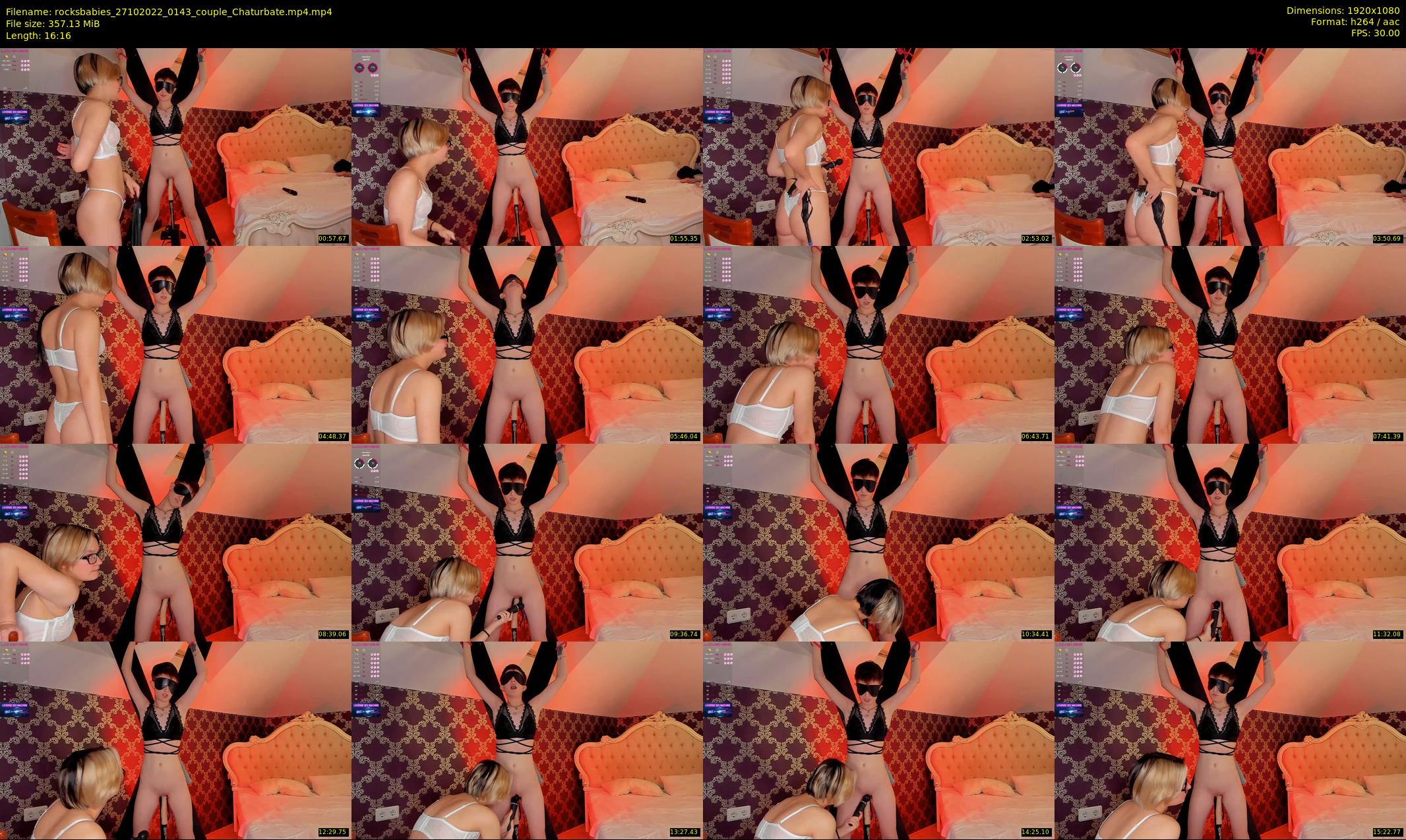 rocksbabies — 17 minute Chaturbate female cam show recording, 1080p, Oct 27, 2022