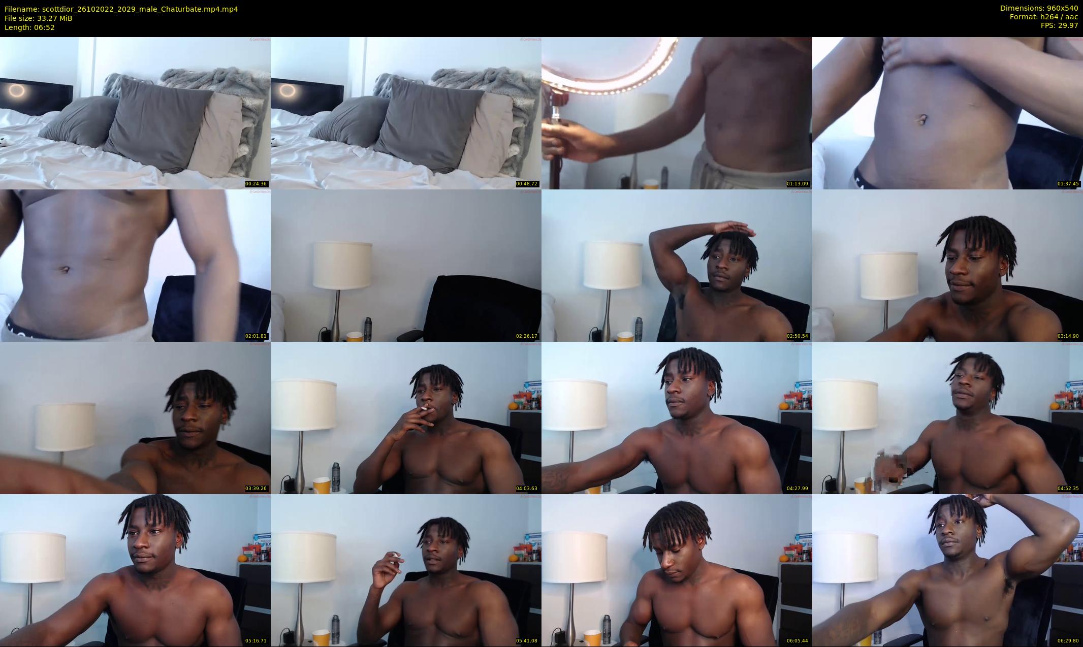 scottdior — 7 minute Chaturbate male cam show recording, 480p, Oct 26, 2022