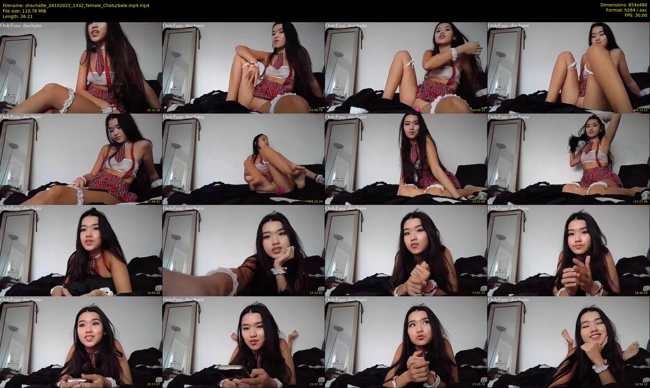 shachatte — 27 minute Chaturbate couple cam show recording, 480p, Oct 26, 2022