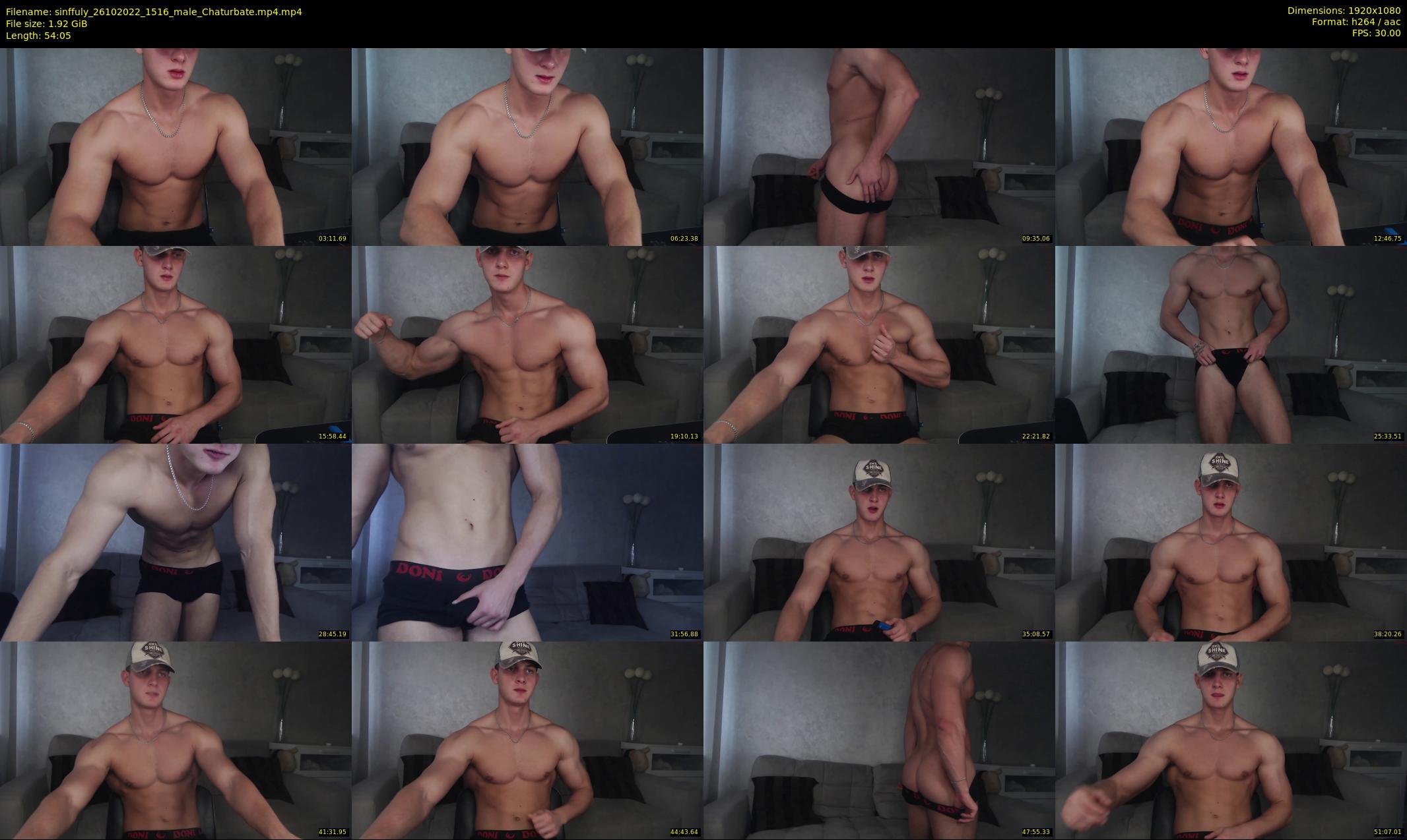 sinffuly — 55 minute Chaturbate male cam show recording, 1080p, Oct 26, 2022