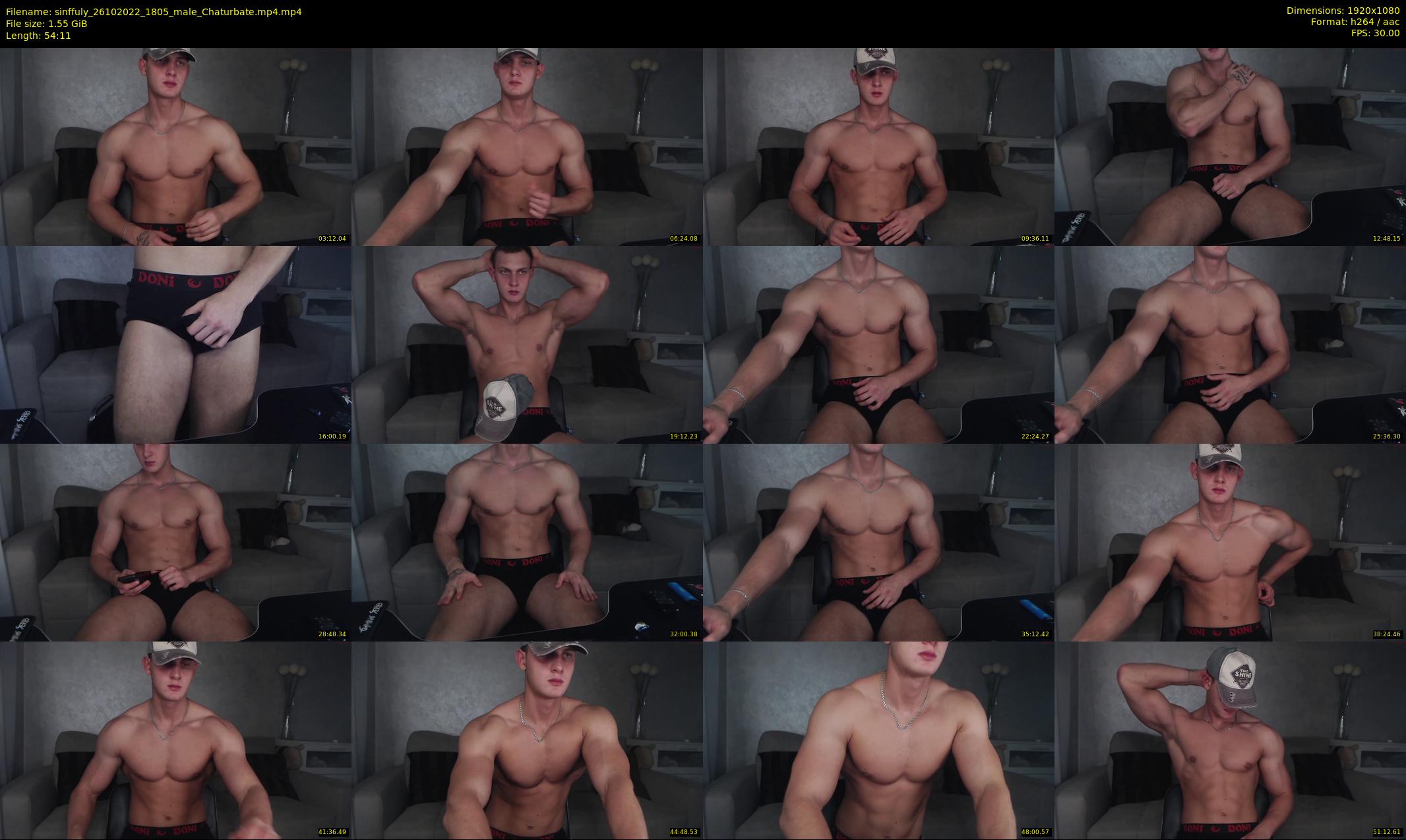 sinffuly — 55 minute Chaturbate male cam show recording, 1080p, Oct 26, 2022