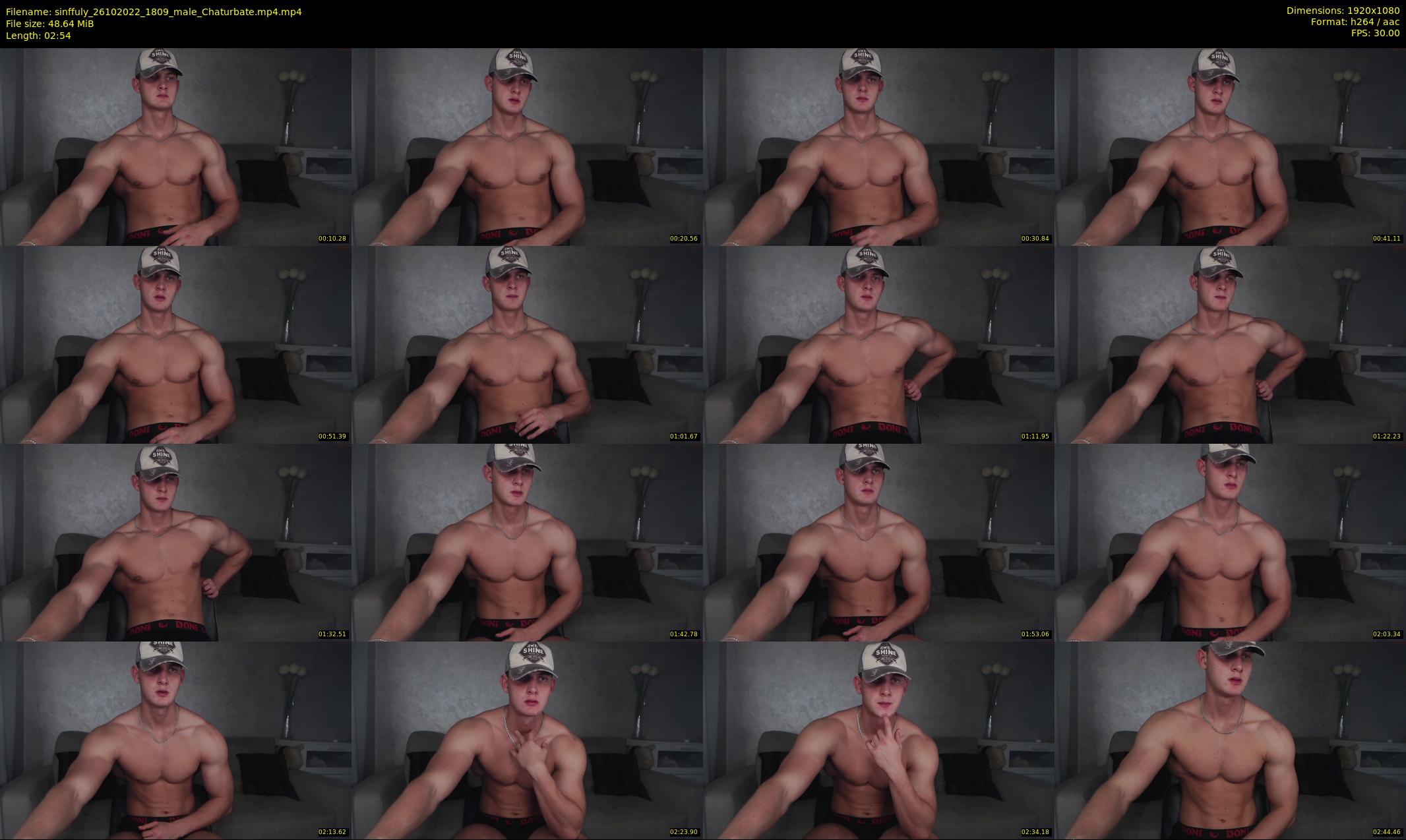 sinffuly — 3 minute Chaturbate male cam show recording, 1080p, Oct 26, 2022
