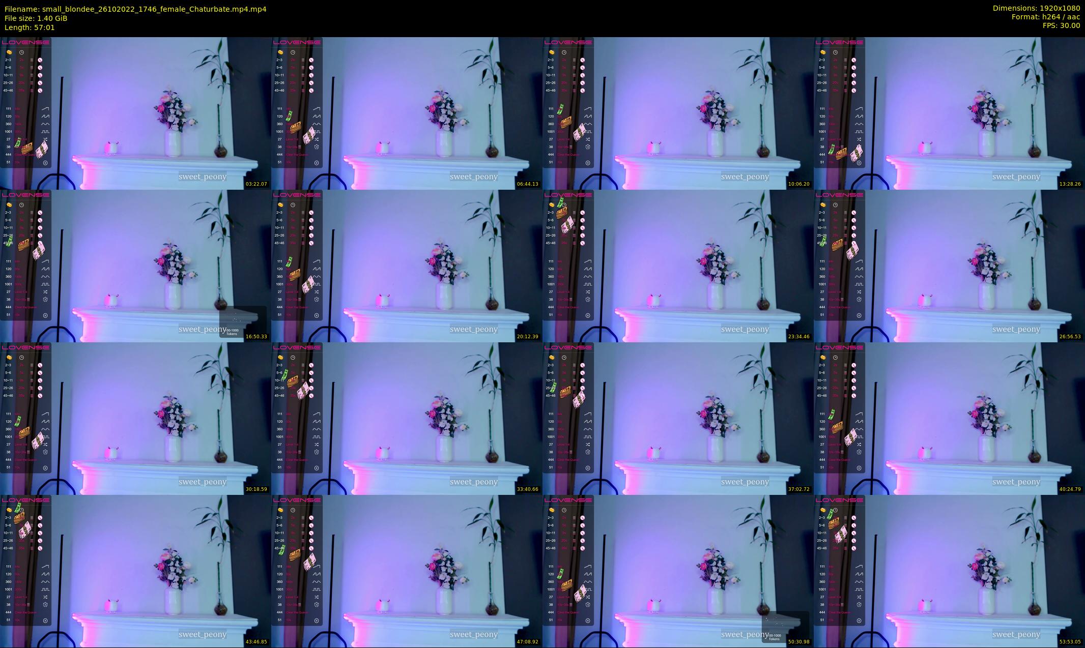 small_blondee — 58 minute Chaturbate female cam show recording, 1080p, Oct 26, 2022