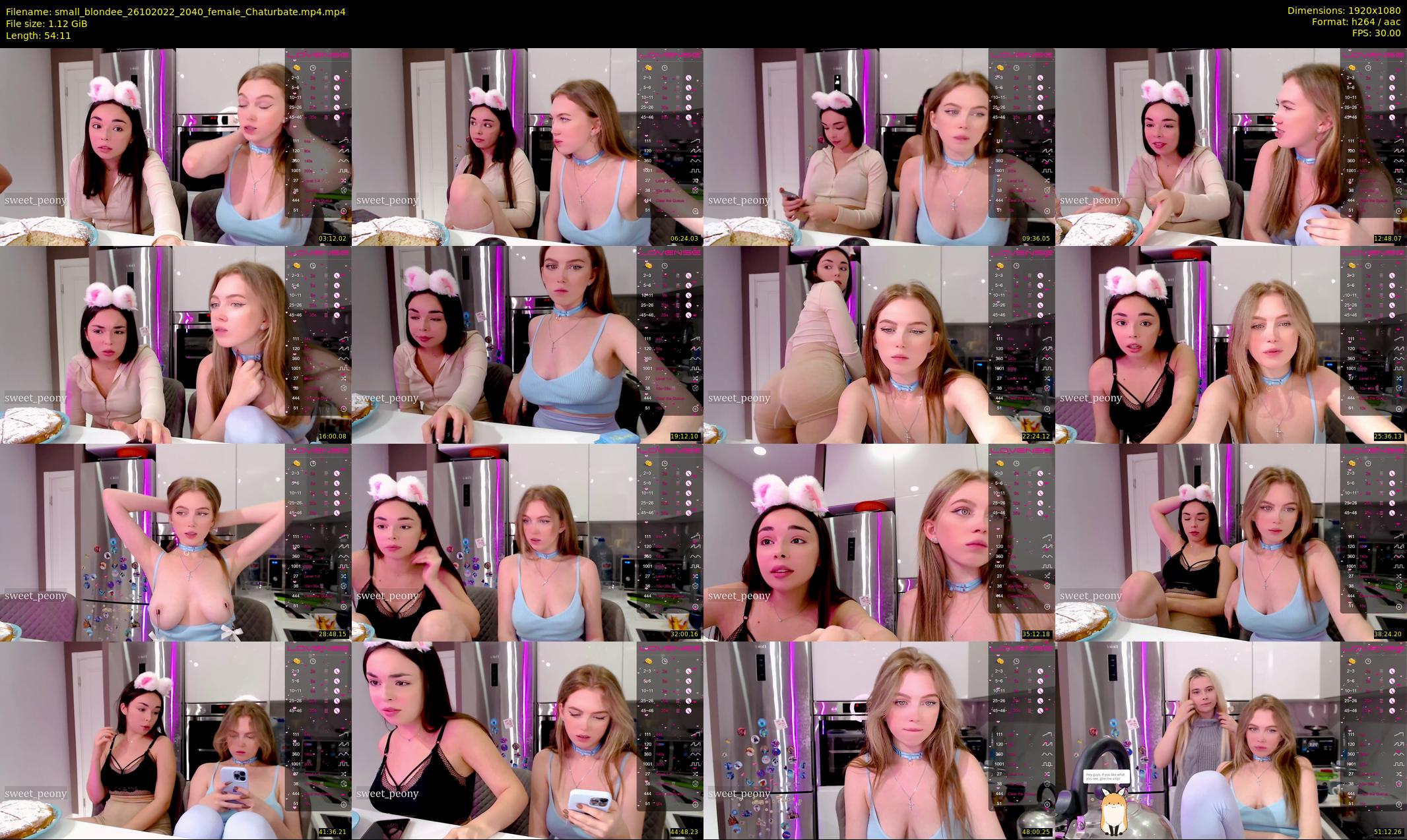 small_blondee — 55 minute Chaturbate female cam show recording, 1080p, Oct 26, 2022