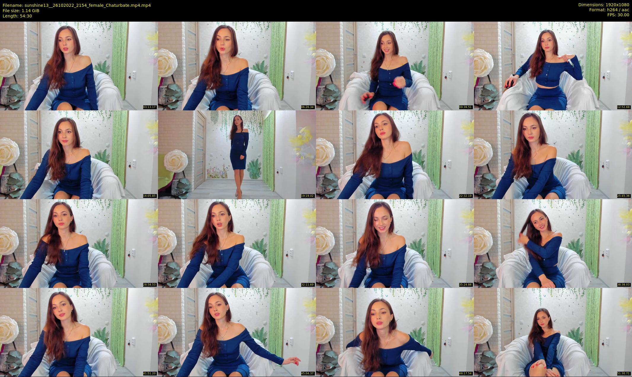 sunshine13_ — 55 minute Chaturbate female cam show recording, 1080p, Oct 26, 2022
