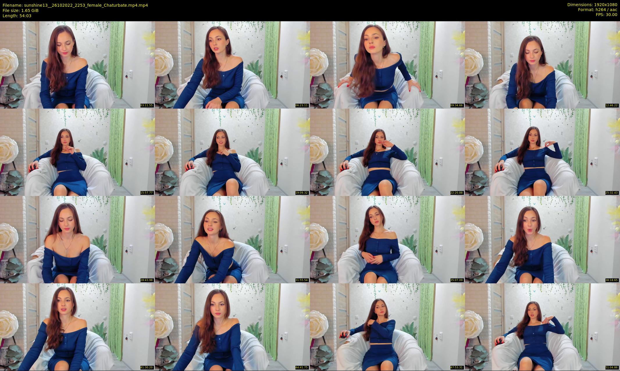 sunshine13_ — 55 minute Chaturbate female cam show recording, 1080p, Oct 26, 2022