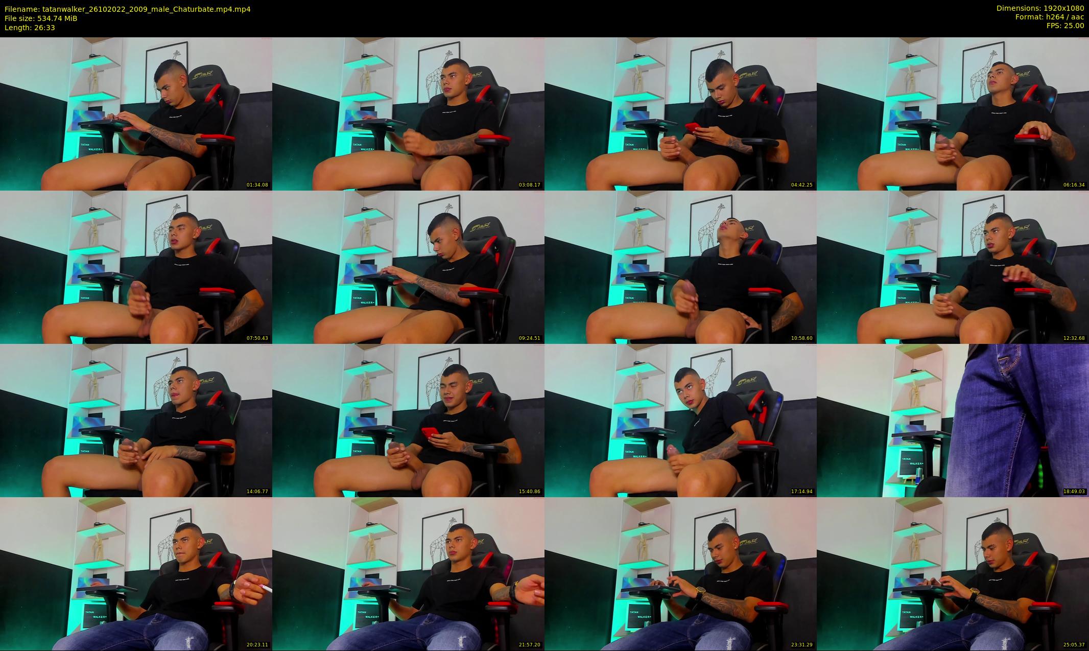 tatanwalker — 27 minute Chaturbate male cam show recording, 1080p, Oct 26, 2022