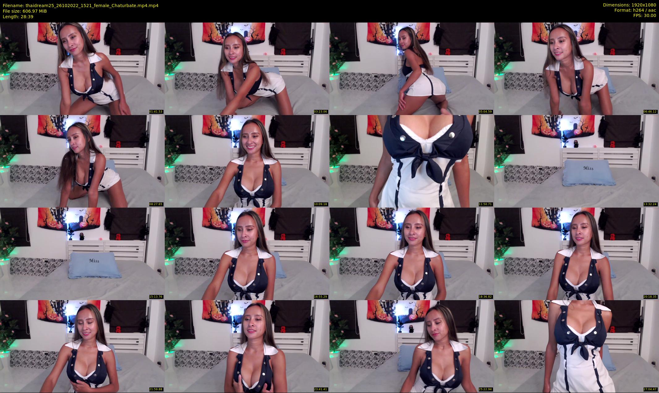 thaidream25 — 29 minute Chaturbate female cam show recording, 1080p, Oct 26, 2022