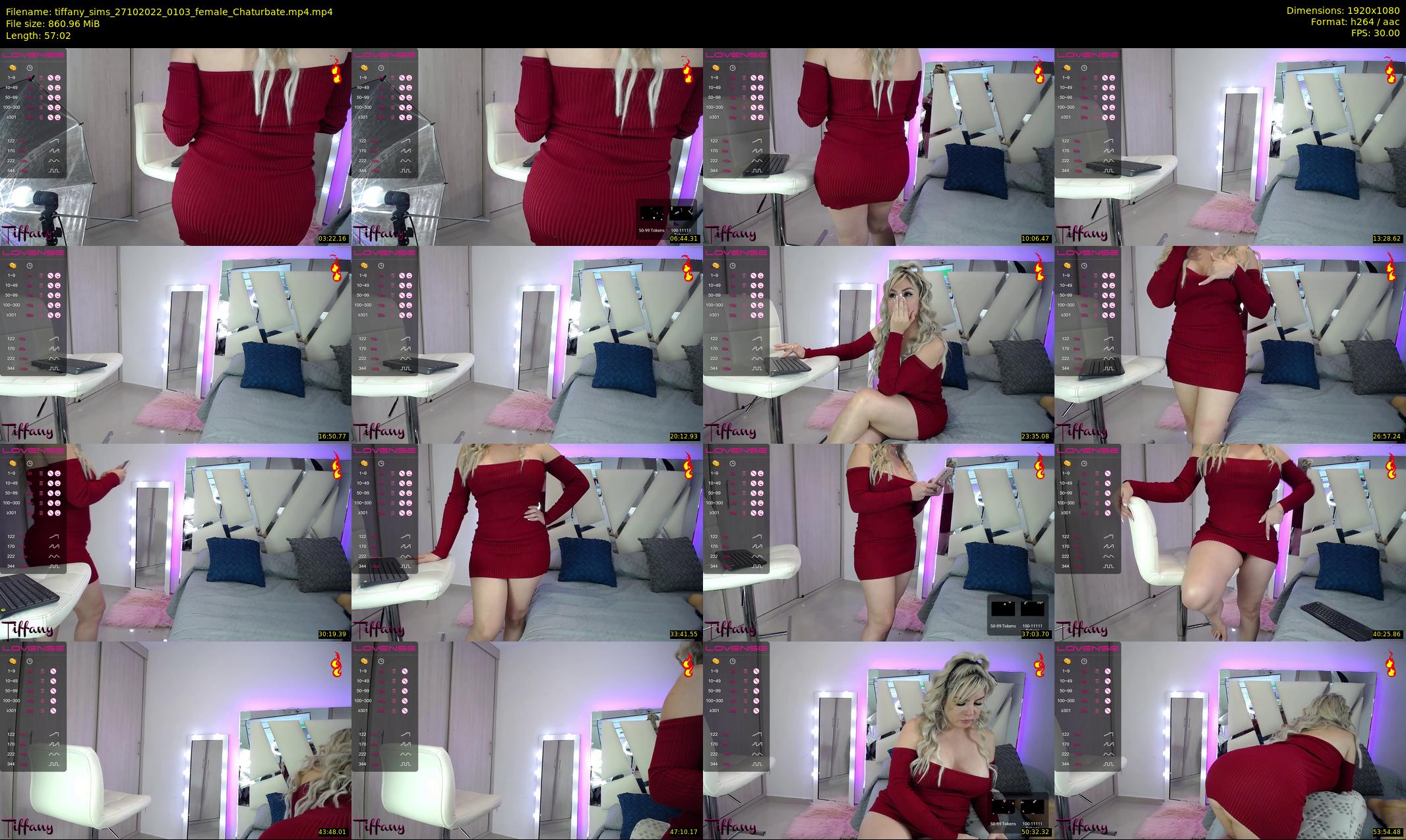tiffany_sims — 58 minute Chaturbate female cam show recording, 1080p, Oct 27, 2022