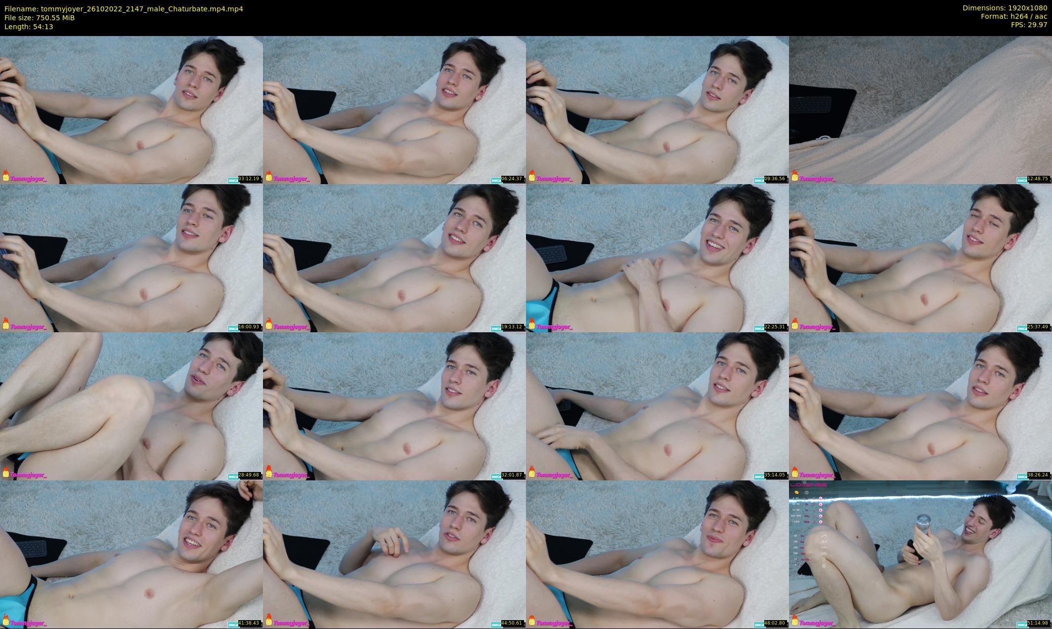 tommyjoyer — 55 minute Chaturbate male cam show recording, 1080p, Oct 26, 2022