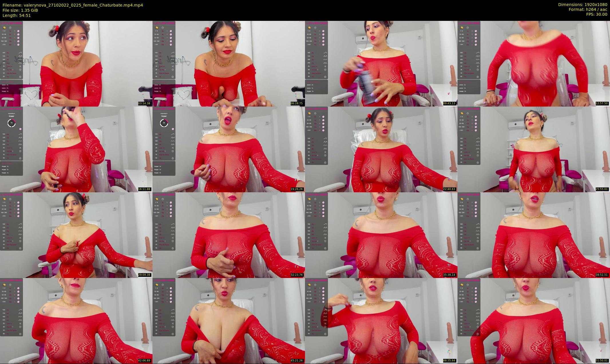valerynova — 55 minute Chaturbate female cam show recording, 1080p, Oct 27, 2022