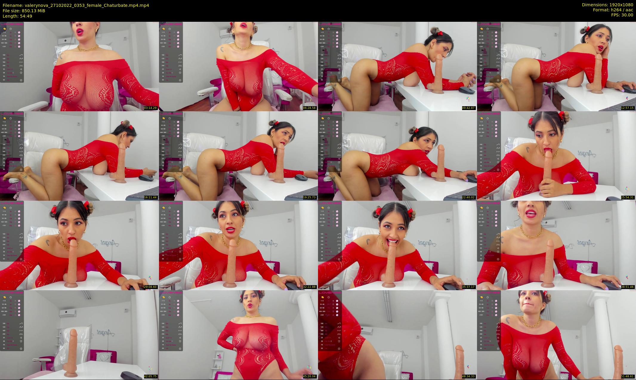 valerynova — 55 minute Chaturbate female cam show recording, 1080p, Oct 27, 2022
