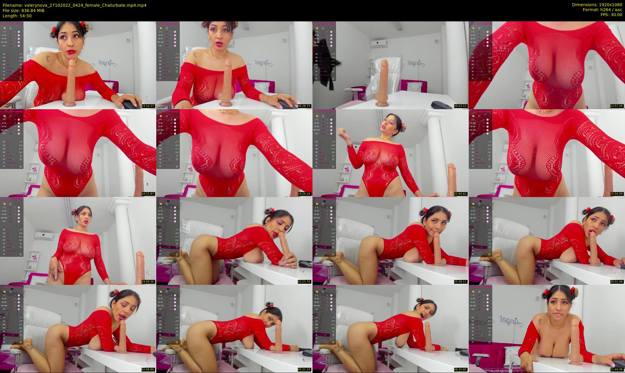 valerynova — 55 minute Chaturbate female cam show recording, 1080p, Oct 27, 2022