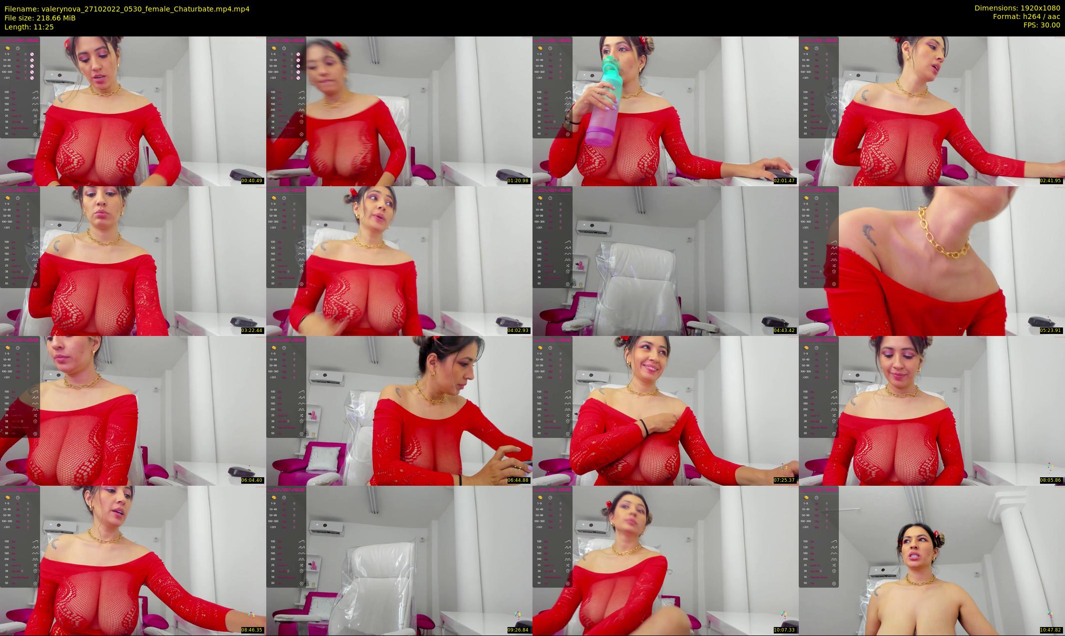 valerynova — 12 minute Chaturbate female cam show recording, 1080p, Oct 27, 2022