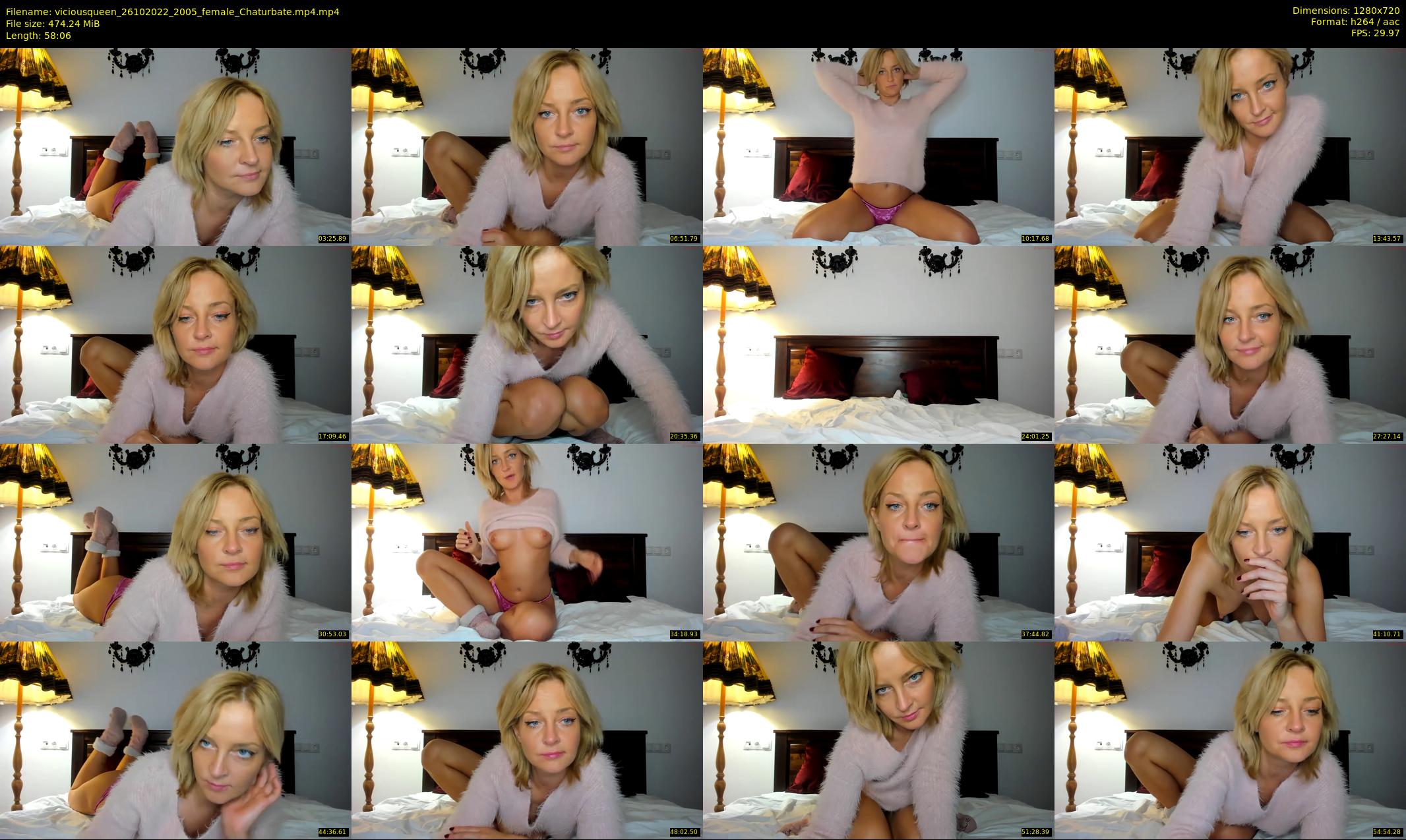 viciousqueen — 59 minute Chaturbate female cam show recording, 720p, Oct 26, 2022