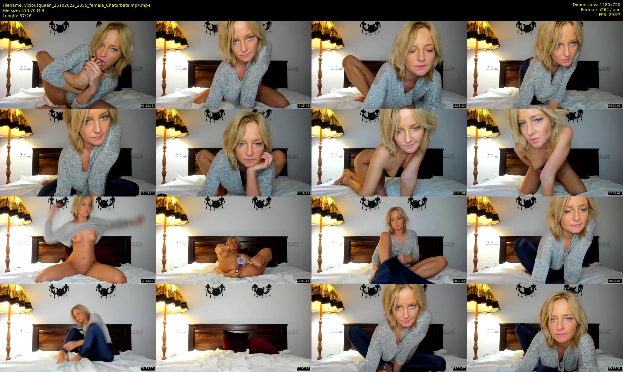 viciousqueen — 38 minute Chaturbate female cam show recording, 720p, Oct 26, 2022