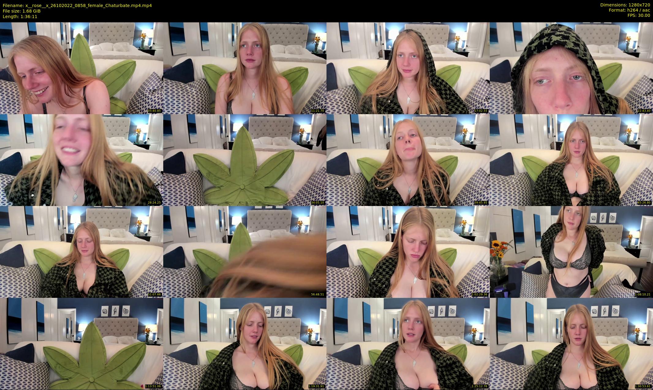 x__rose__x — 97 minute Chaturbate female cam show recording, 720p, Oct 26, 2022