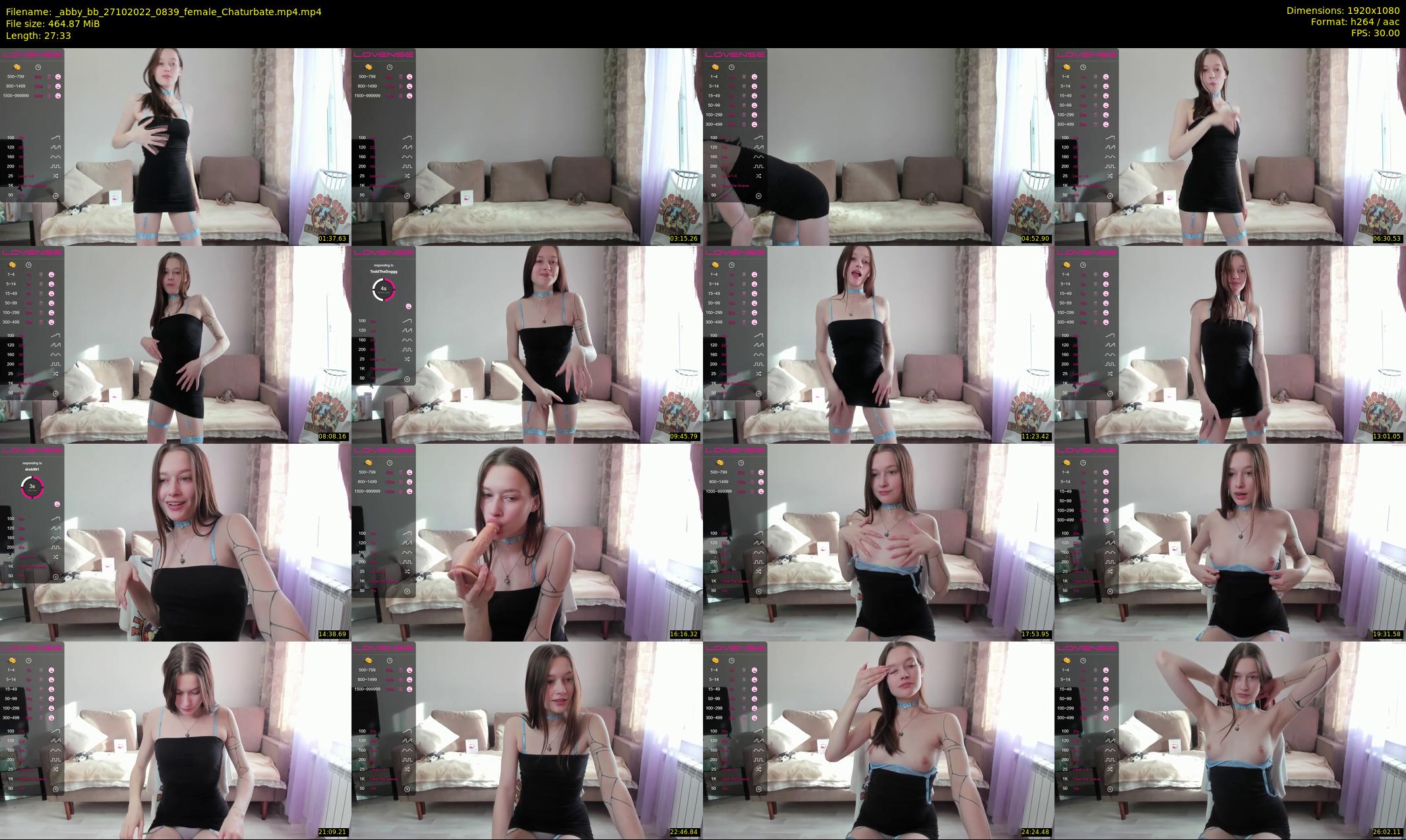 _abby_bb — 28 minute Chaturbate female cam show recording, 1080p, Oct 27, 2022
