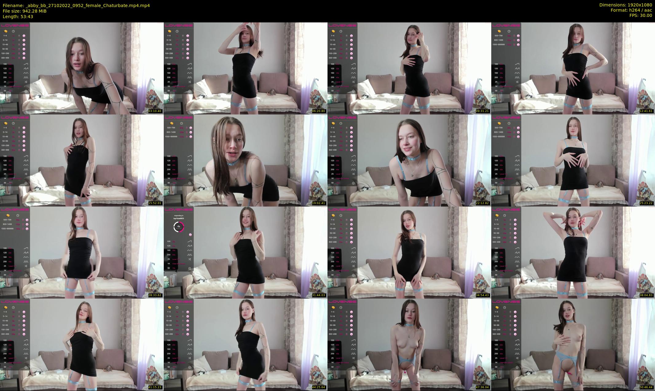 _abby_bb — 54 minute Chaturbate female cam show recording, 1080p, Oct 27, 2022