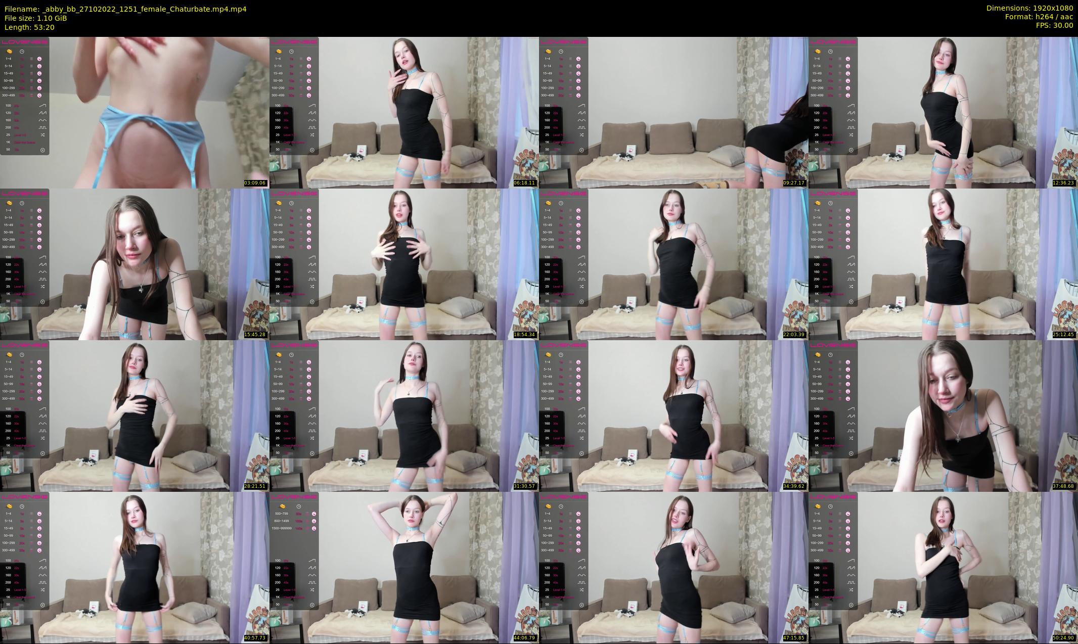 _abby_bb — 54 minute Chaturbate female cam show recording, 1080p, Oct 27, 2022