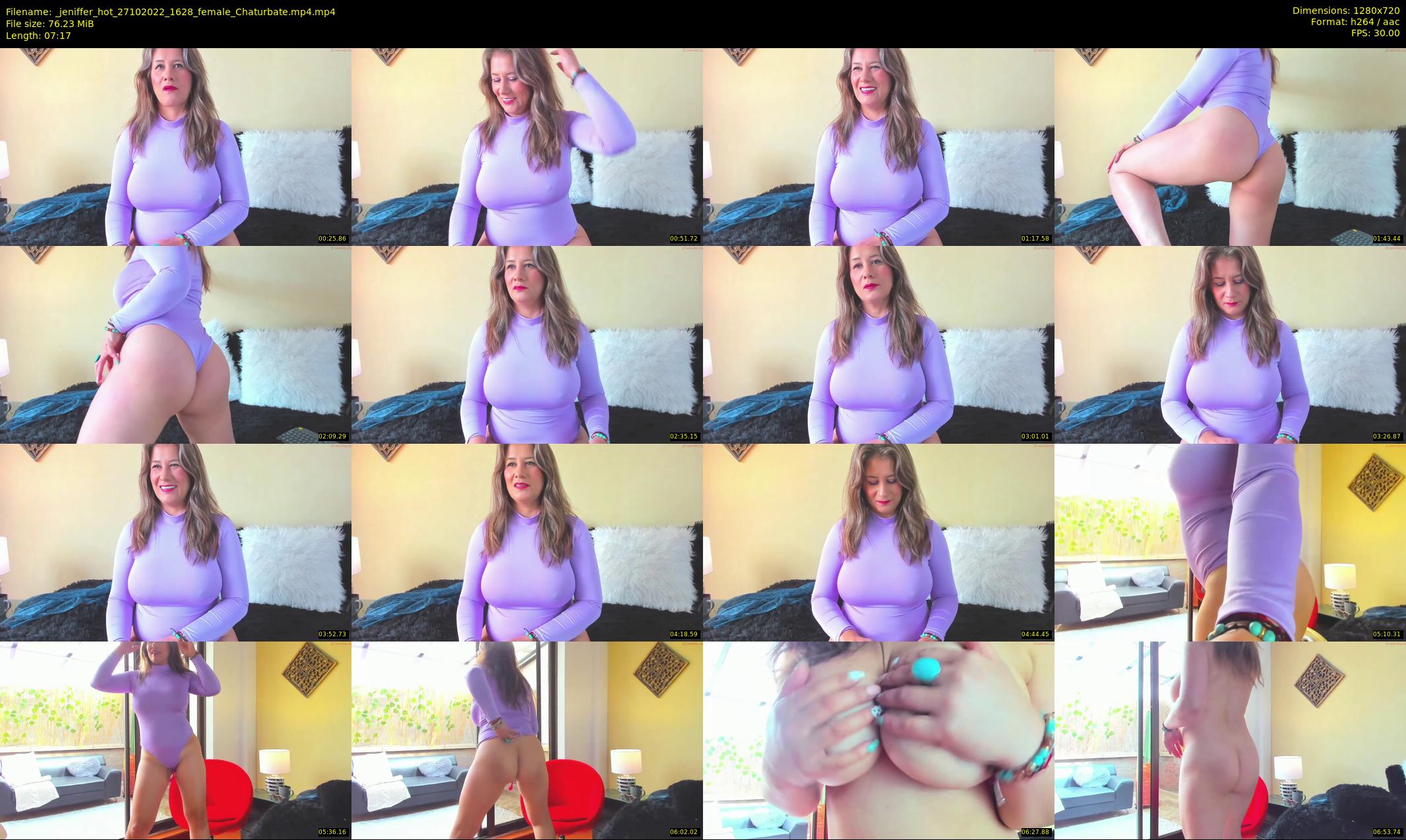 _jeniffer_hot — 8 minute Chaturbate female cam show recording, 720p, Oct 27, 2022