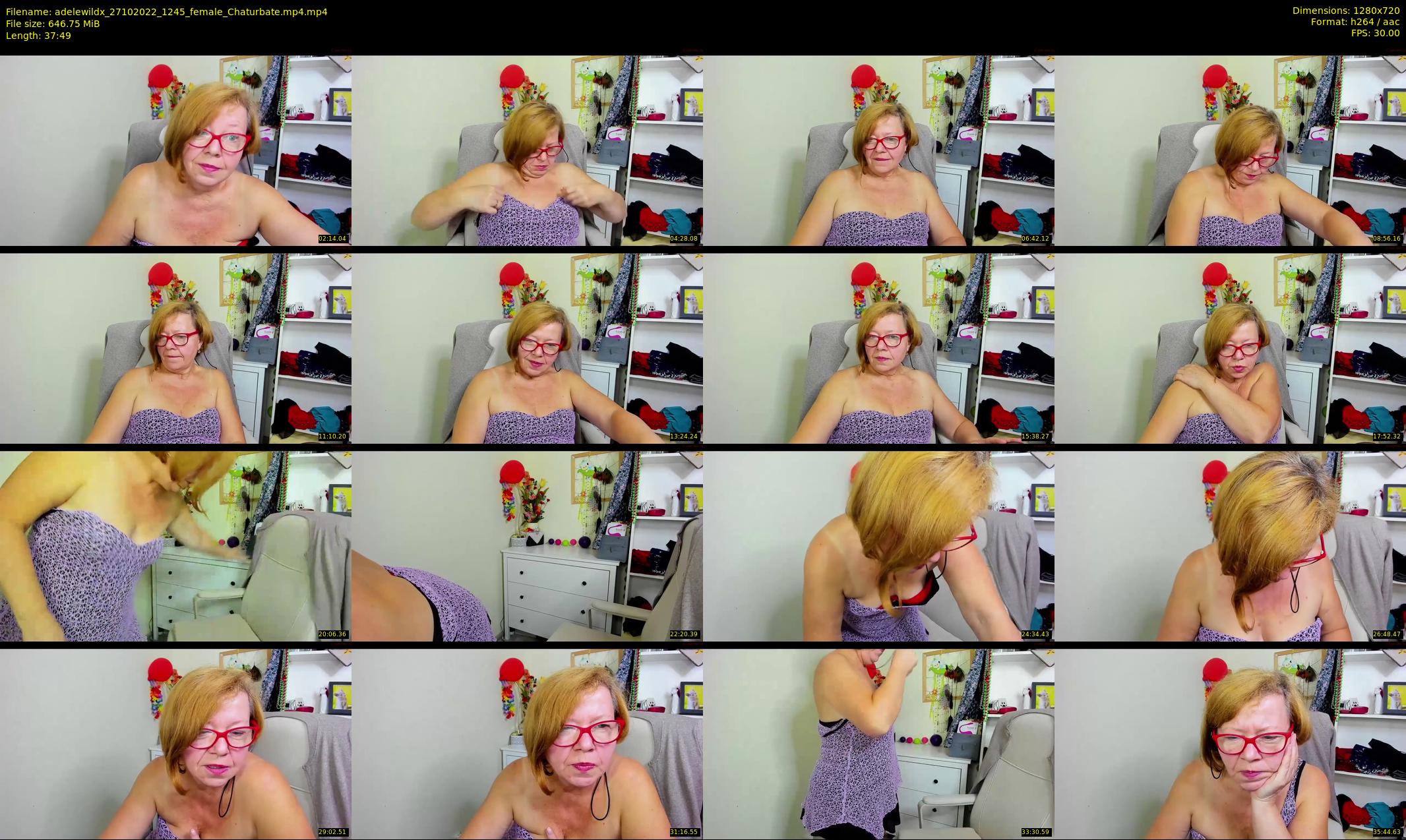 adelewildx — 38 minute Chaturbate female cam show recording, 720p, Oct 27, 2022