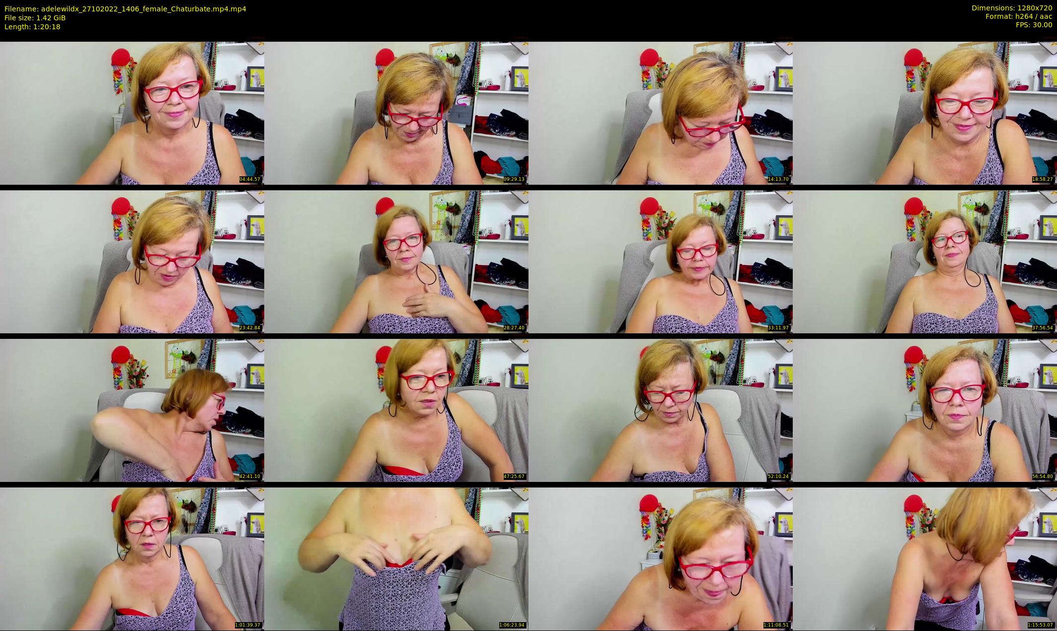 adelewildx — 81 minute Chaturbate female cam show recording, 720p, Oct 27, 2022
