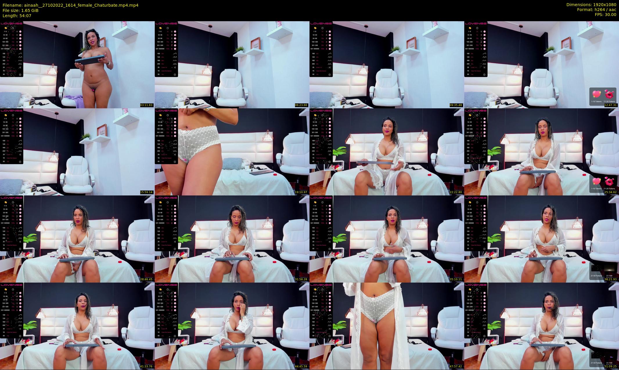 ainaah_ — 55 minute Chaturbate female cam show recording, 1080p, Oct 27, 2022
