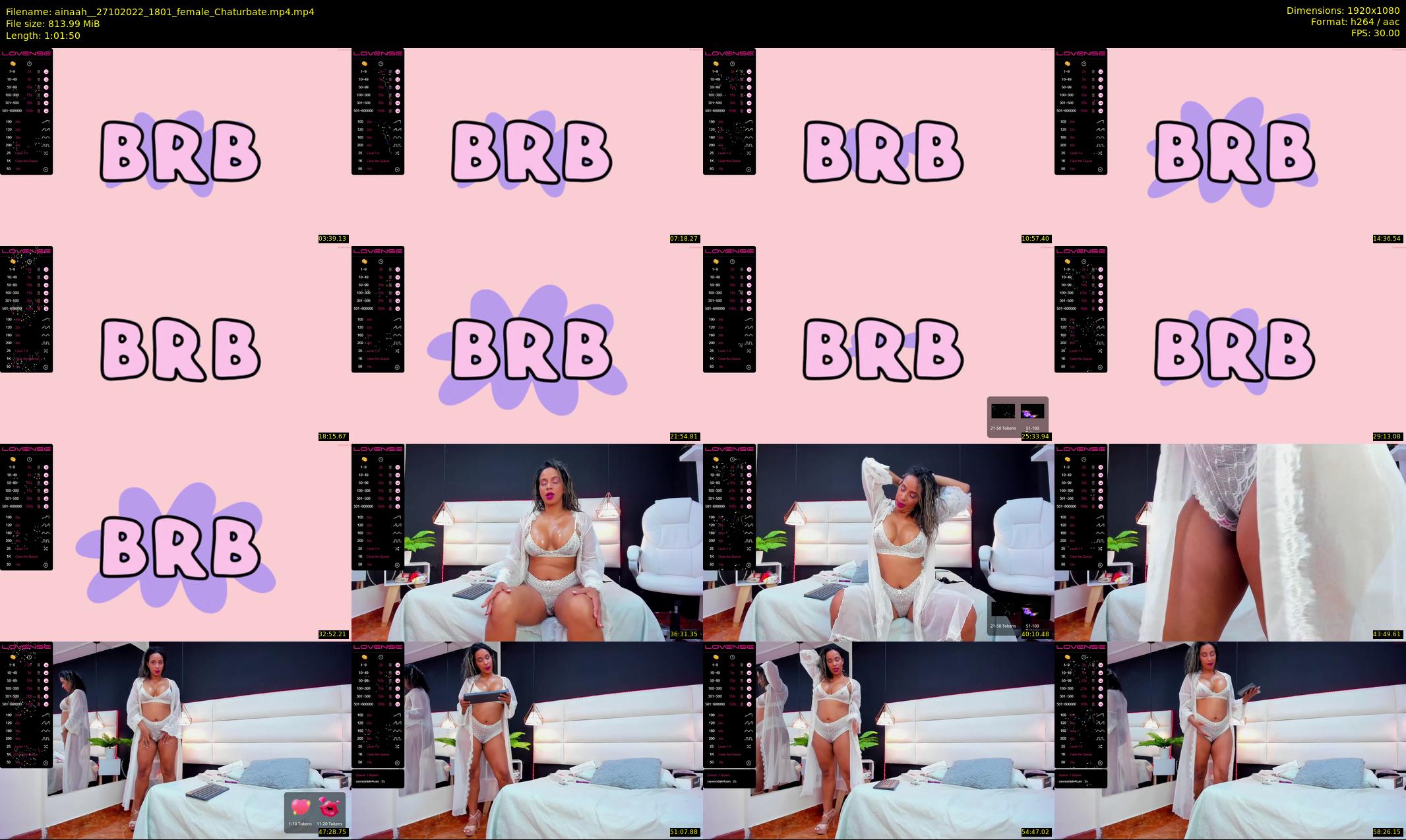ainaah_ — 62 minute Chaturbate female cam show recording, 1080p, Oct 27, 2022
