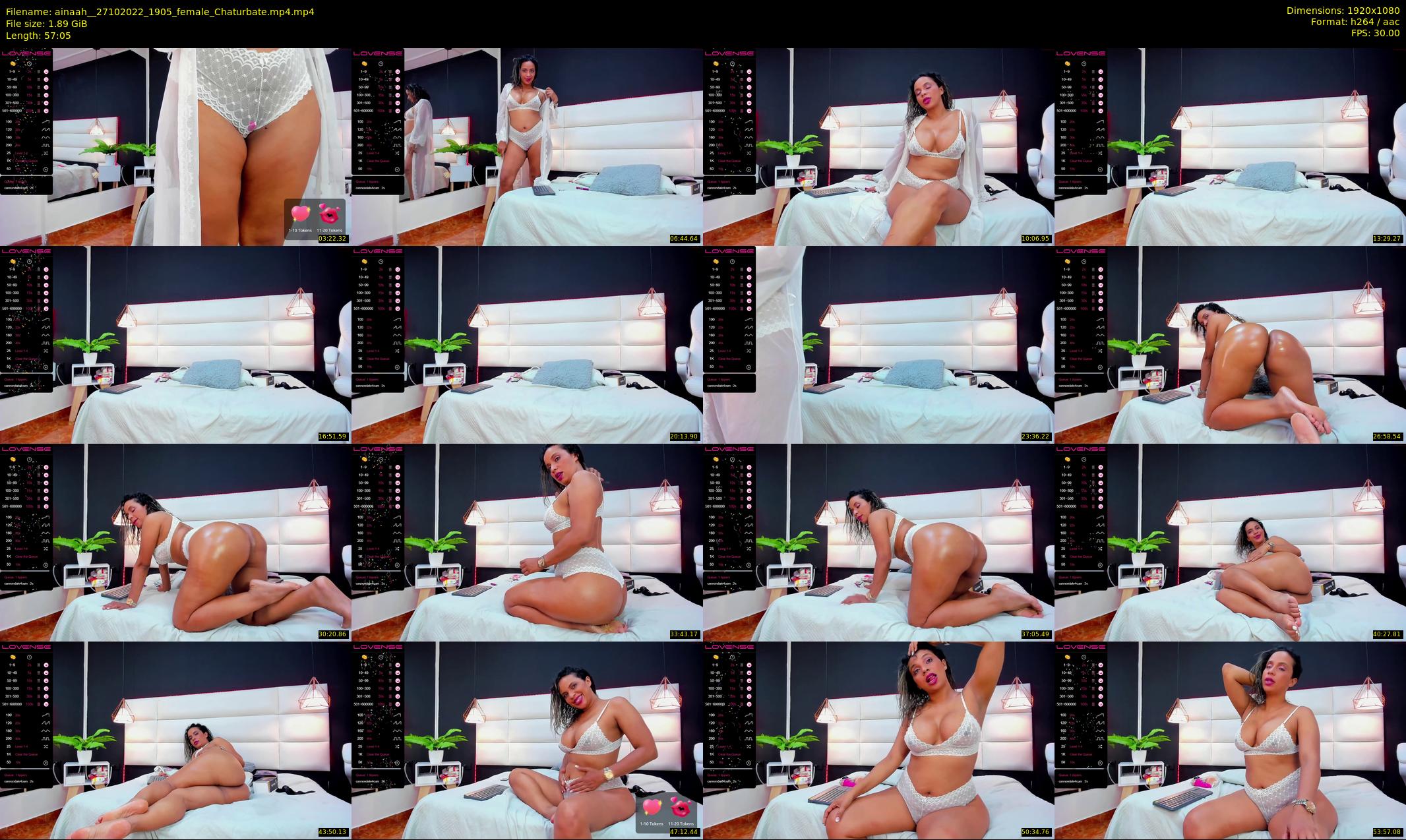 ainaah_ — 58 minute Chaturbate female cam show recording, 1080p, Oct 27, 2022