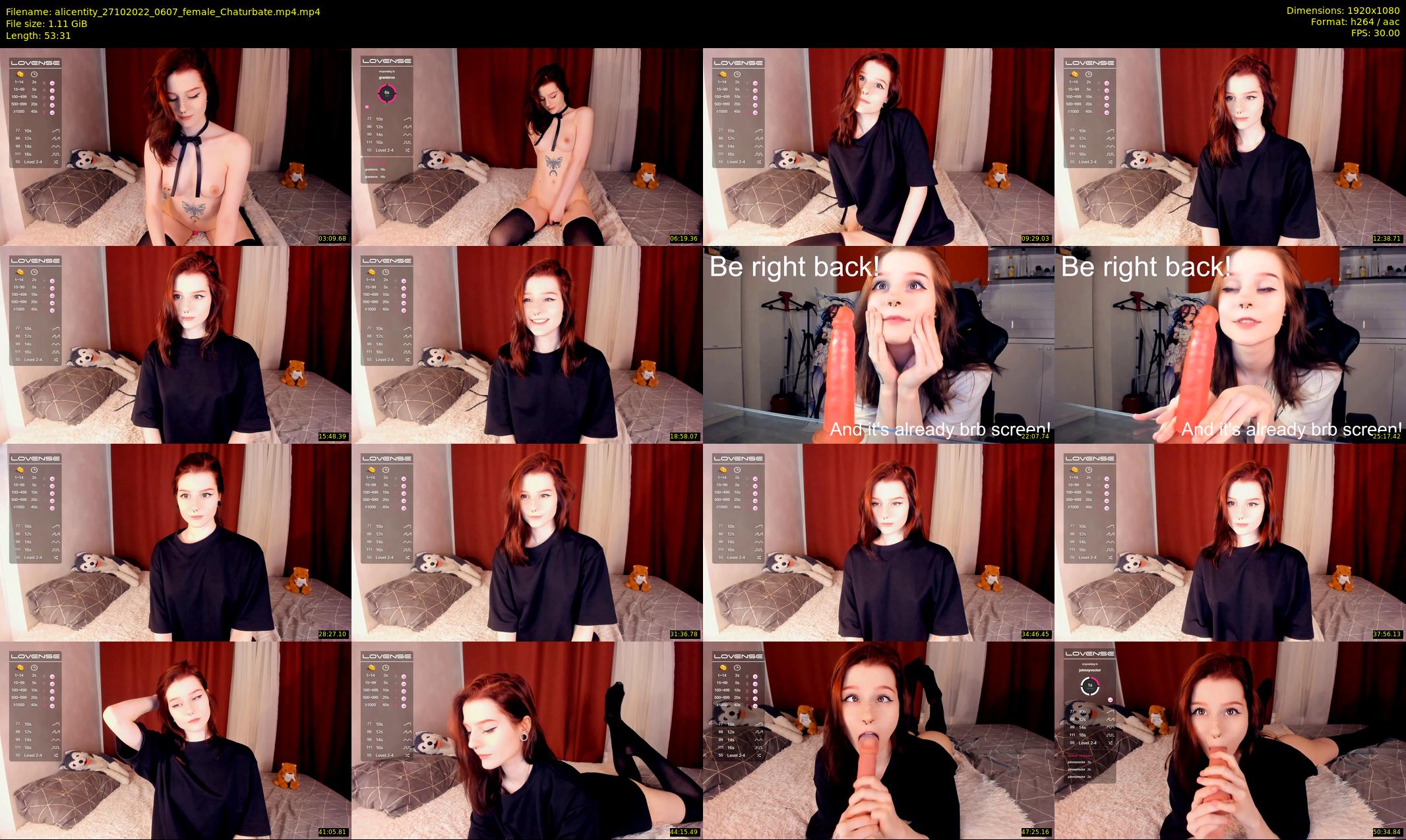 alicentity — 54 minute Chaturbate female cam show recording, 1080p, Oct 27, 2022