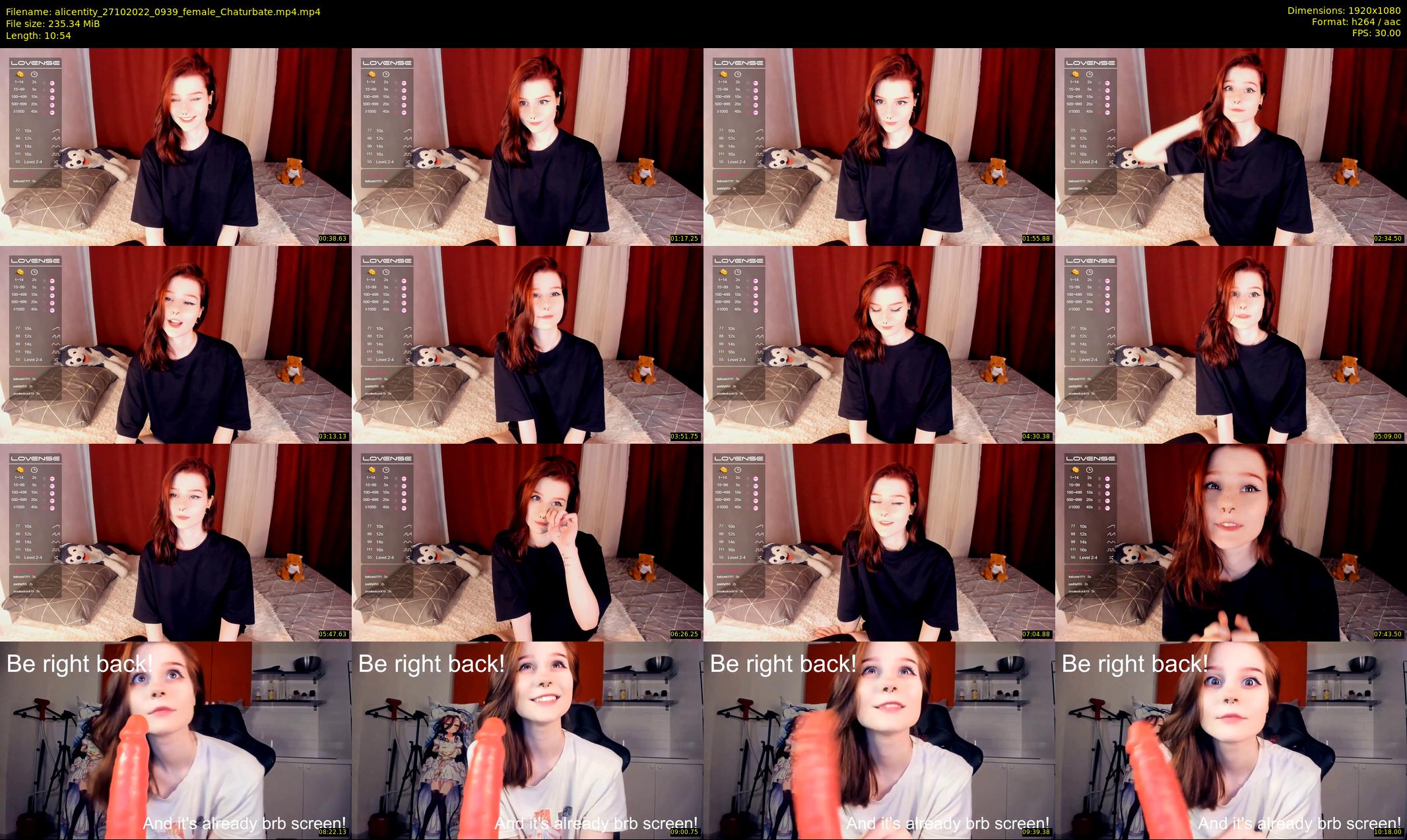 alicentity — 11 minute Chaturbate female cam show recording, 1080p, Oct 27, 2022