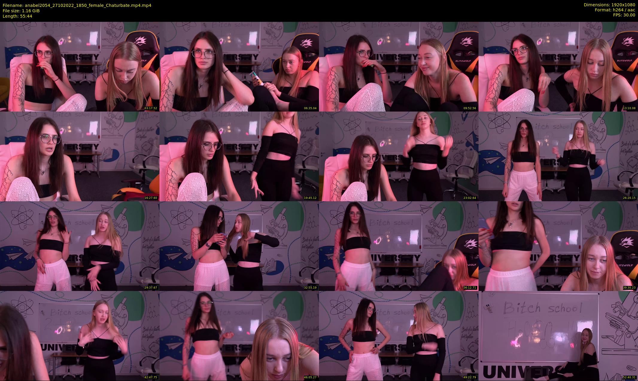 anabel2054 — 56 minute Chaturbate female cam show recording, 1080p, Oct 27, 2022